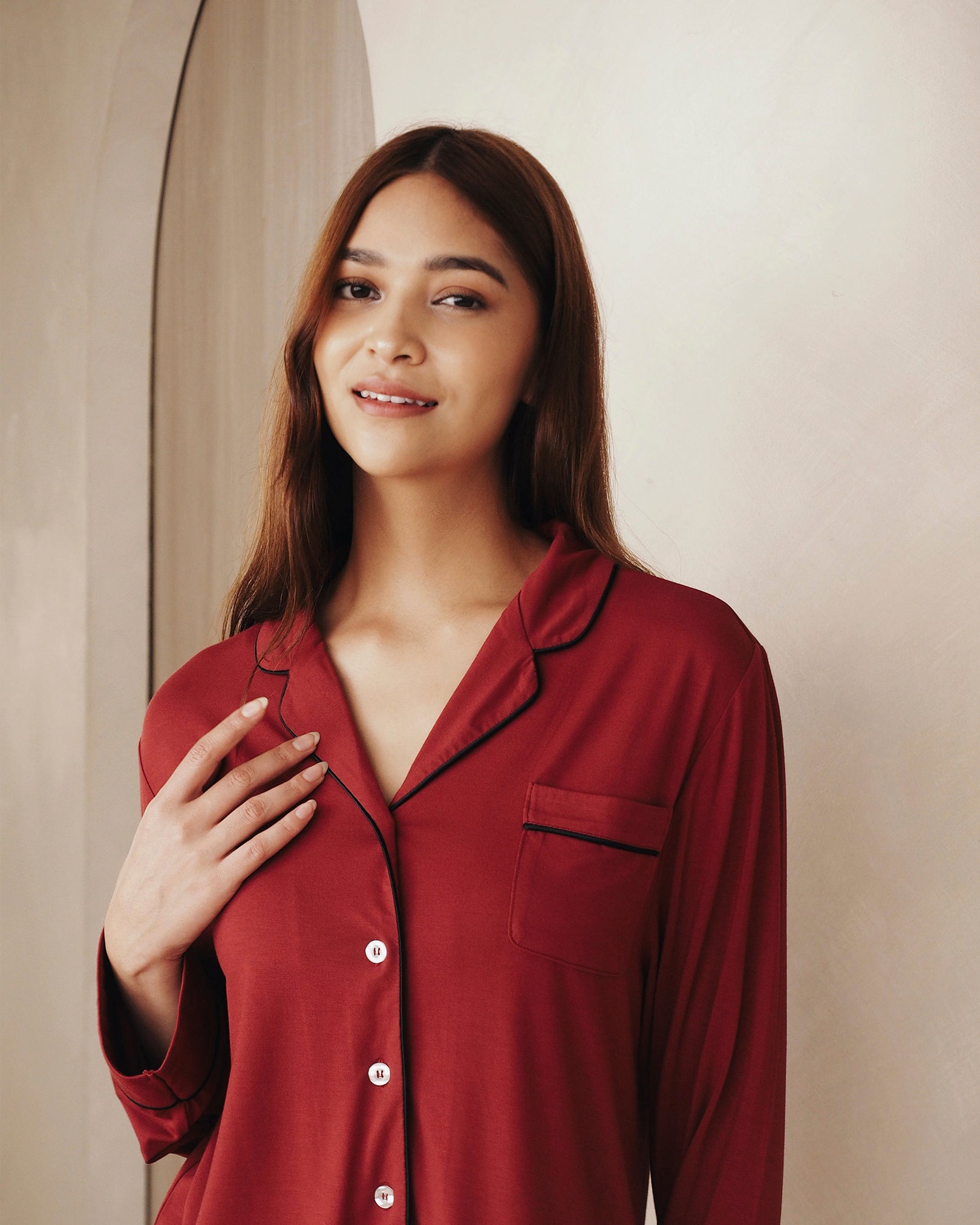 SELENIGHT CO | Signature Long Pyjamas Pants Set