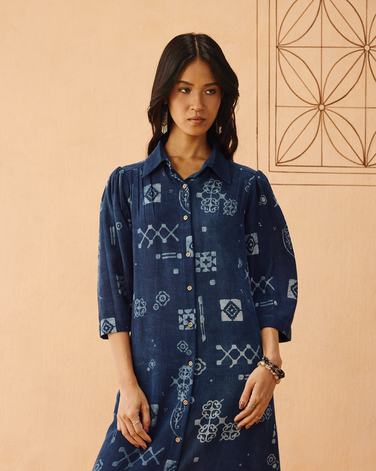 SUI | Everyday Heirloom Handspun Handwoven Organic Cotton Maxi Dress