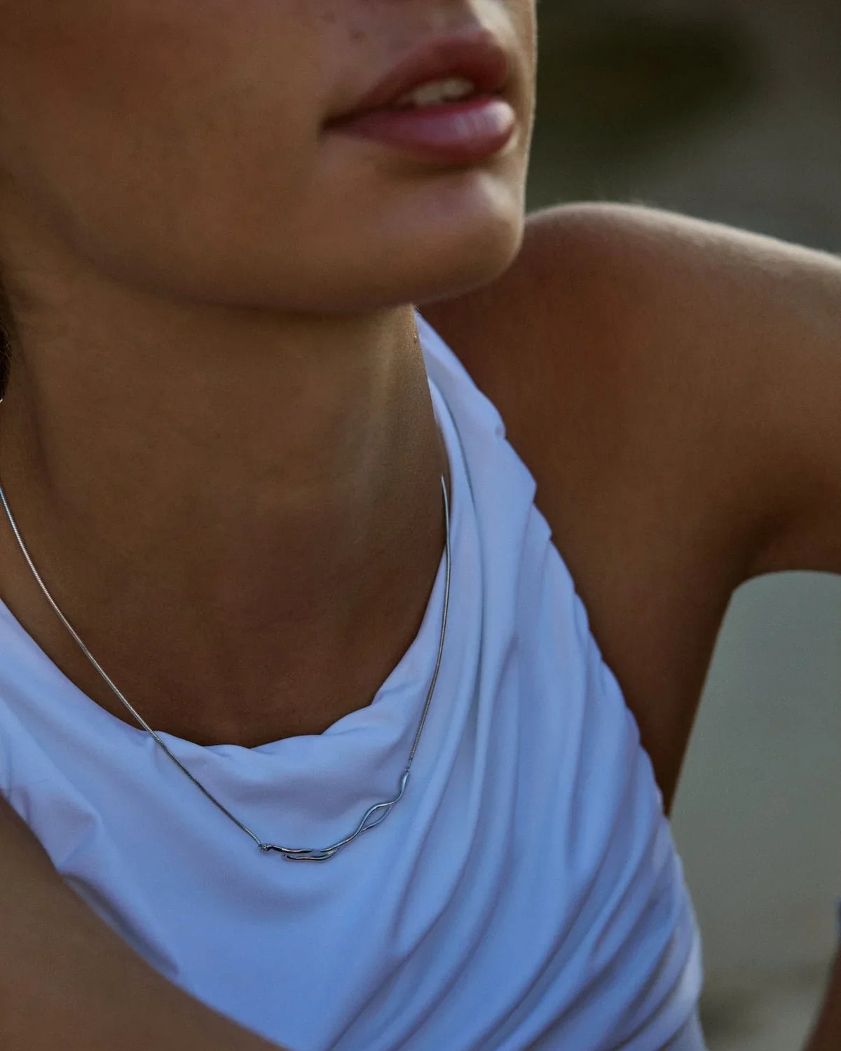 RINA LEE | Flow Sculptural Necklace