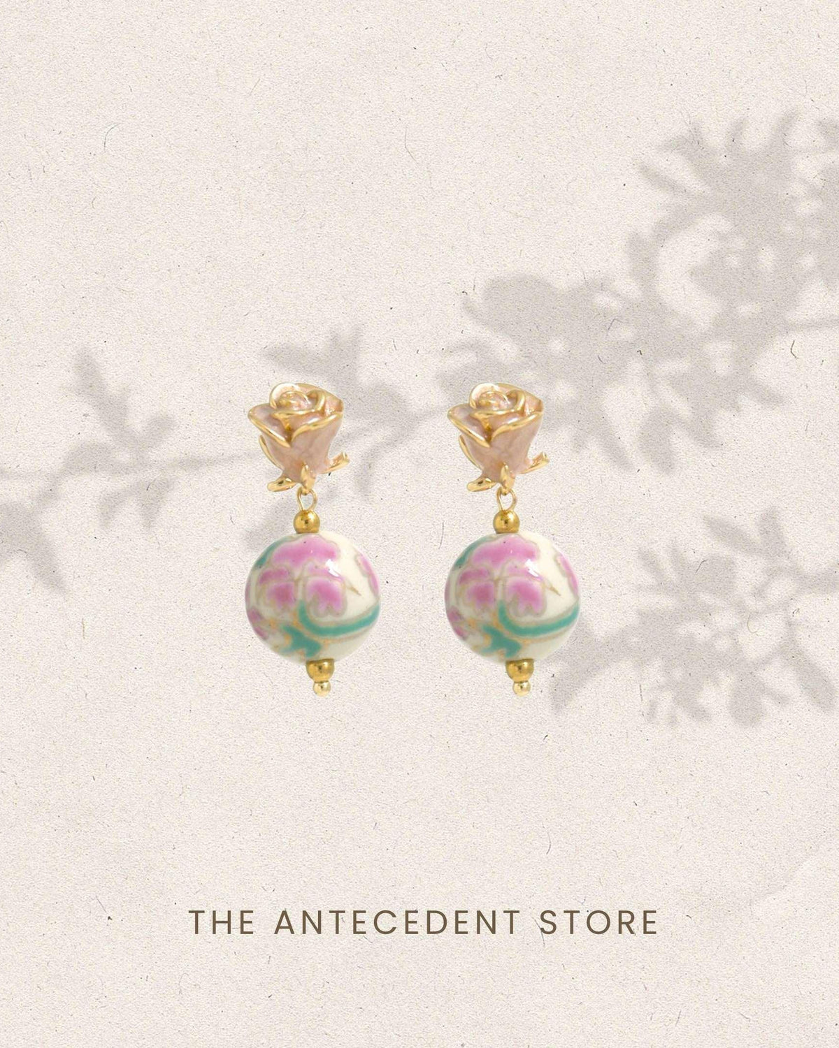 THE ANTECEDANT STORE | Porcelain Garden Bloom Earrings