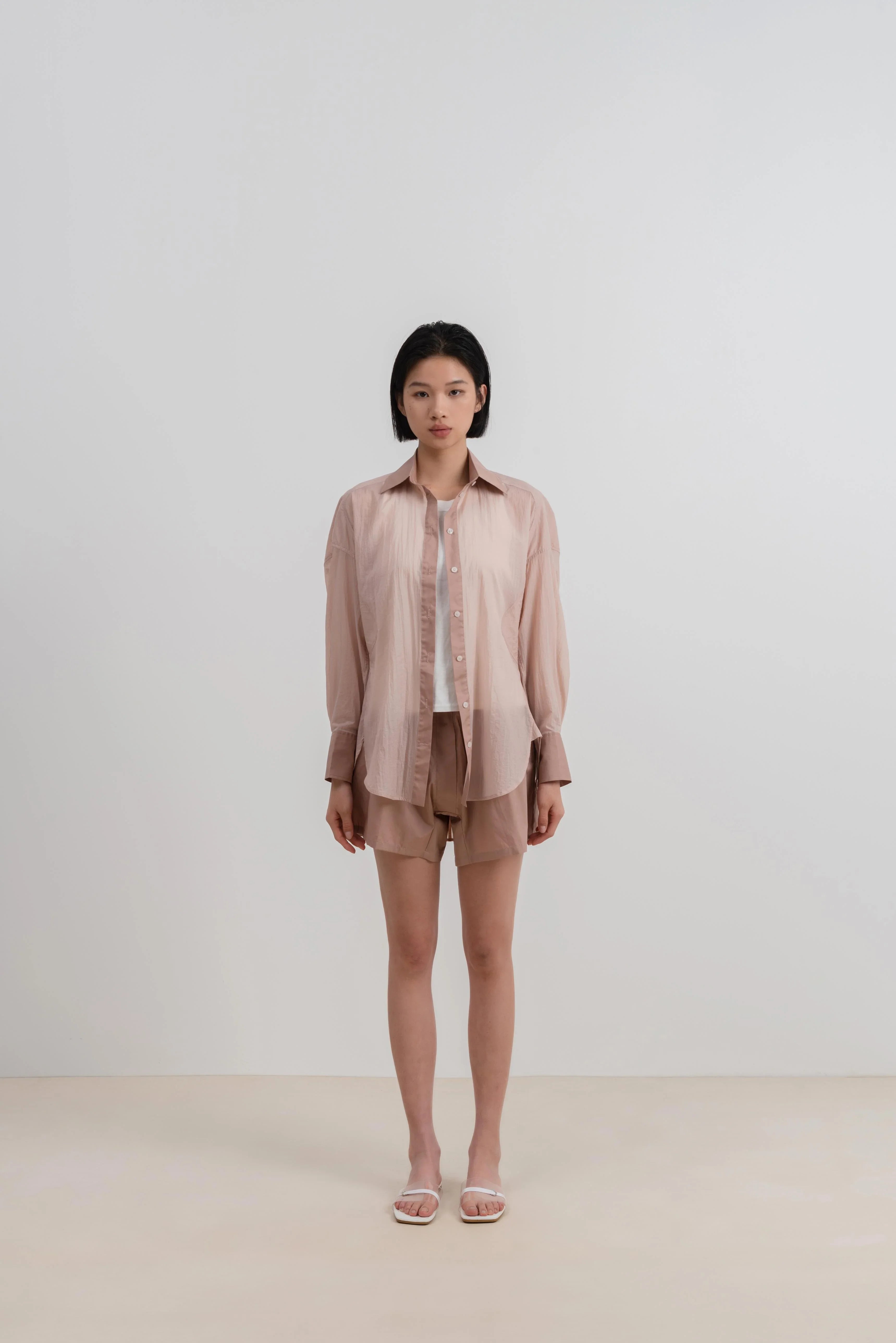 LAYERPLAN | Pieced Oversized Shirt Layers