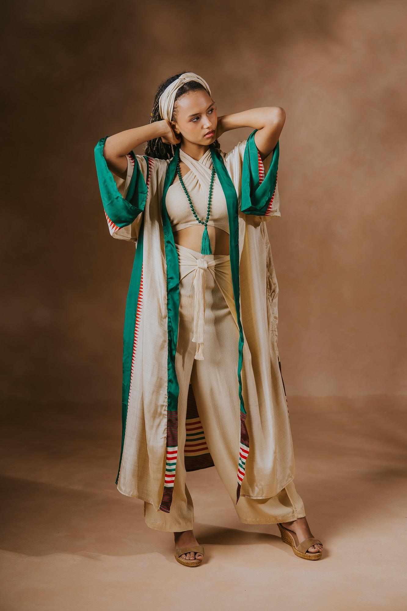 RAJA RANI | Saree Kimono