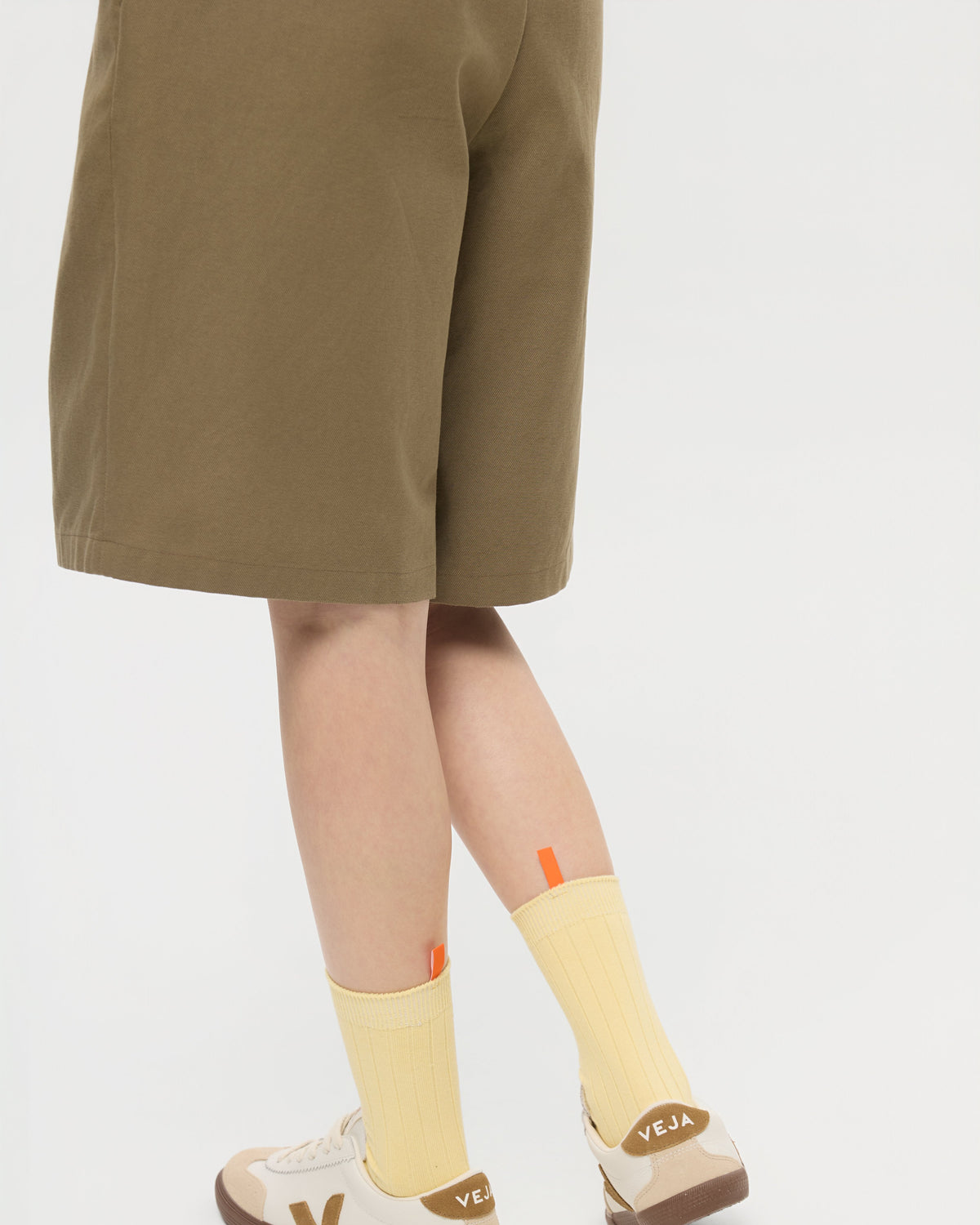 3EIGHTH | Tab Crew Socks in Butter Yellow