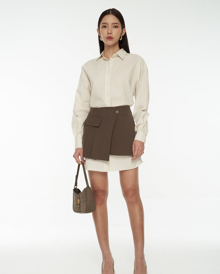 DRESSINGPAULA | 2-Way Shirt Dress