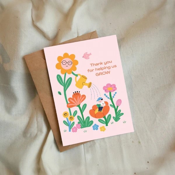 PURPLE AND PURE | Plantable Greeting Cards - Teachers Day