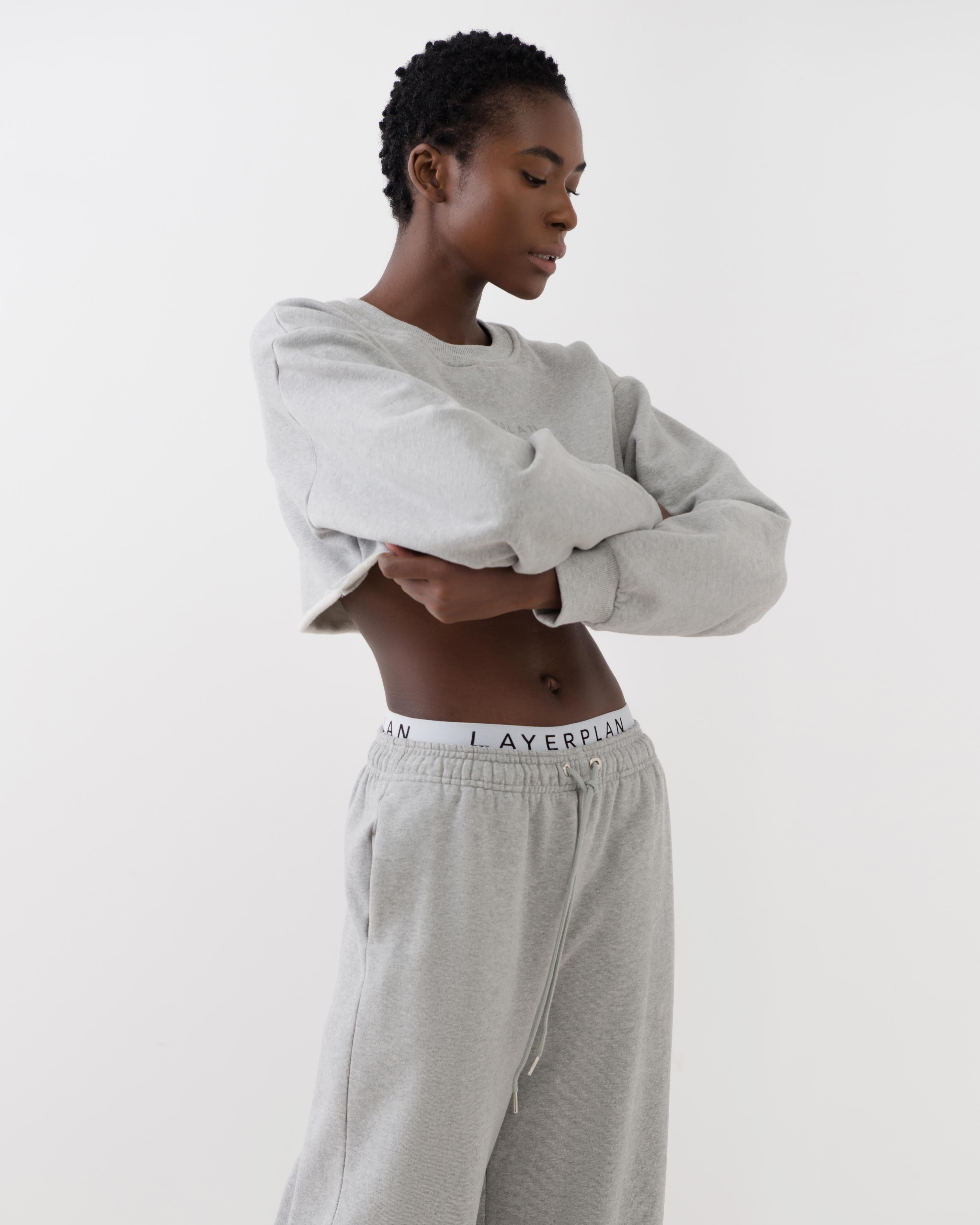 LAYERPLAN | LP Wideleg Logo Sweater Set