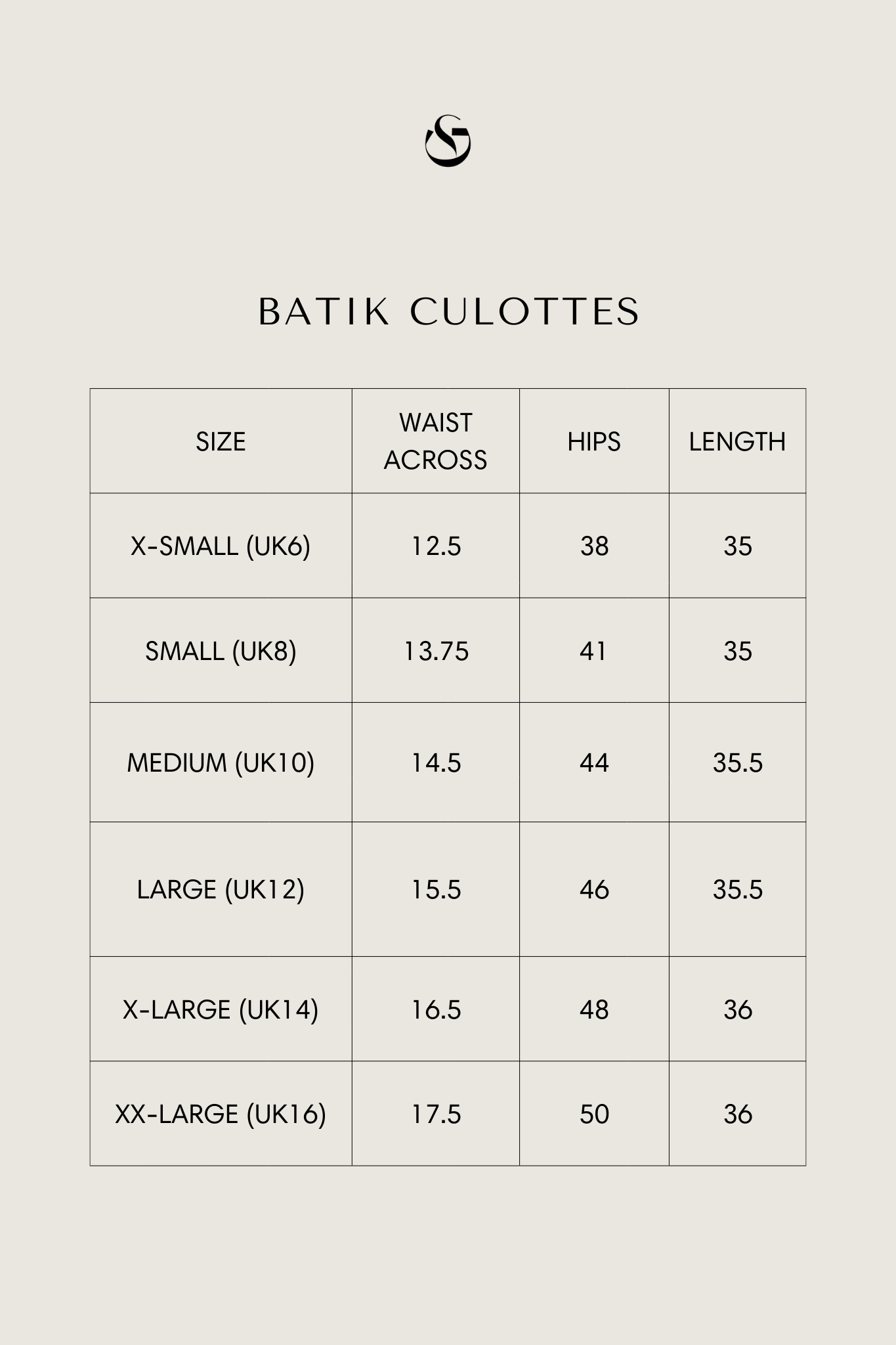 STUDIO GYPSIED | Batik Signature Culottes In Tumbuh Indigo