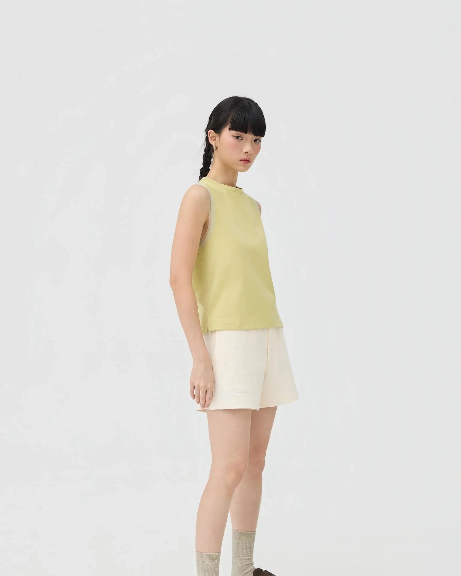 3EIGHTH | Kumo Muscle Tank | Matcha Green