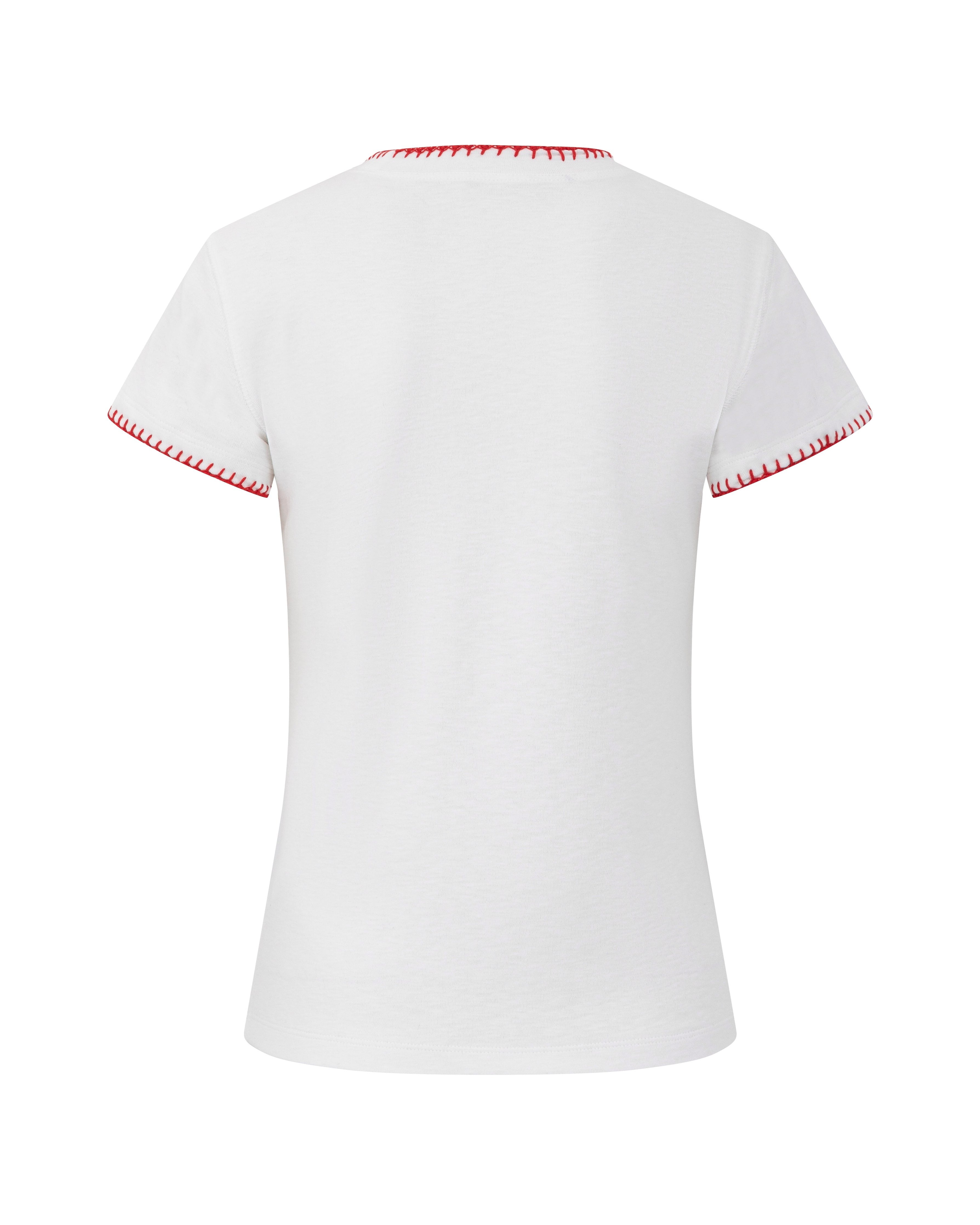 LAYERPLAN | Eline Shell-Trim Tee