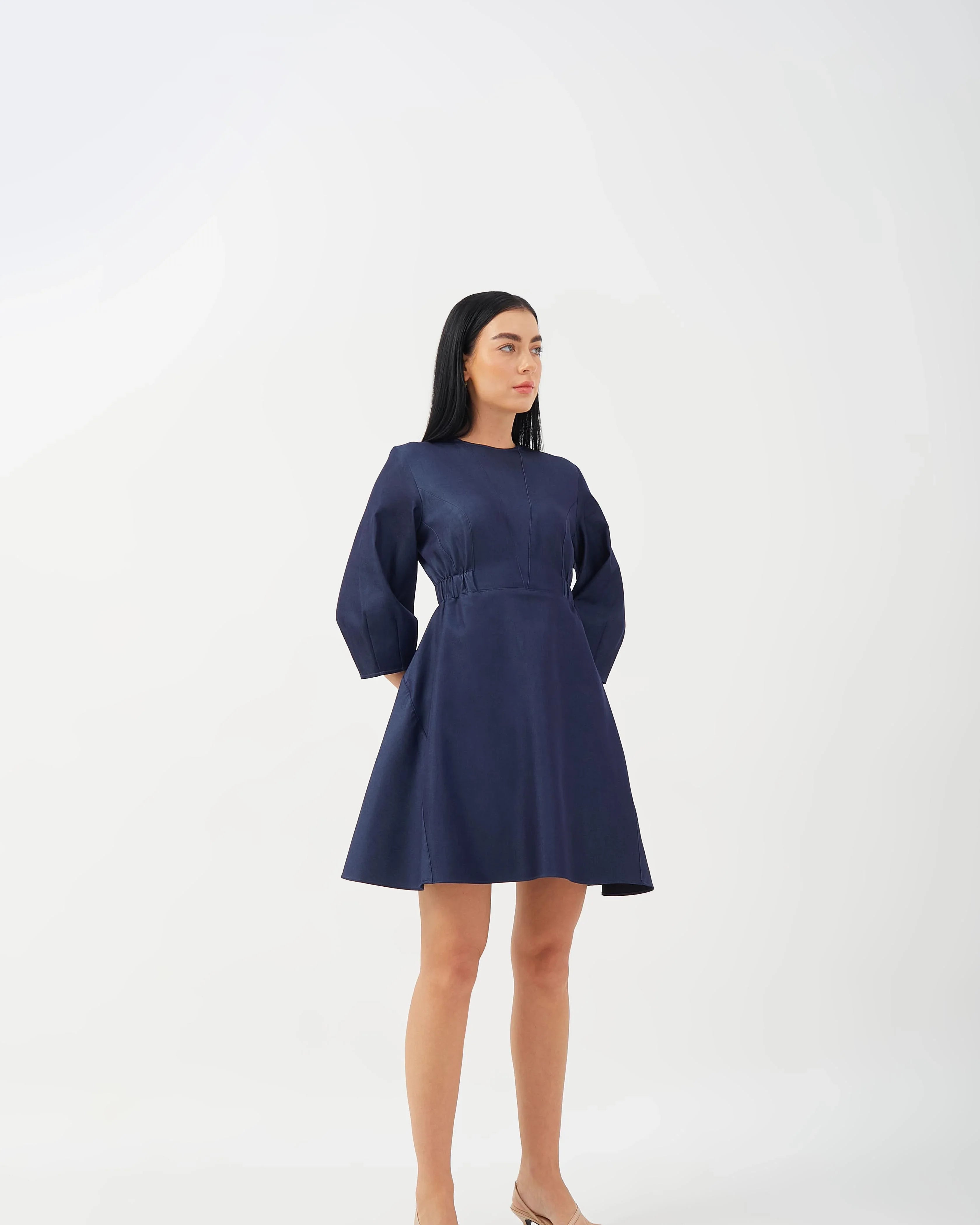 CAELI ECO LUXE | Volume Sleeve Dress