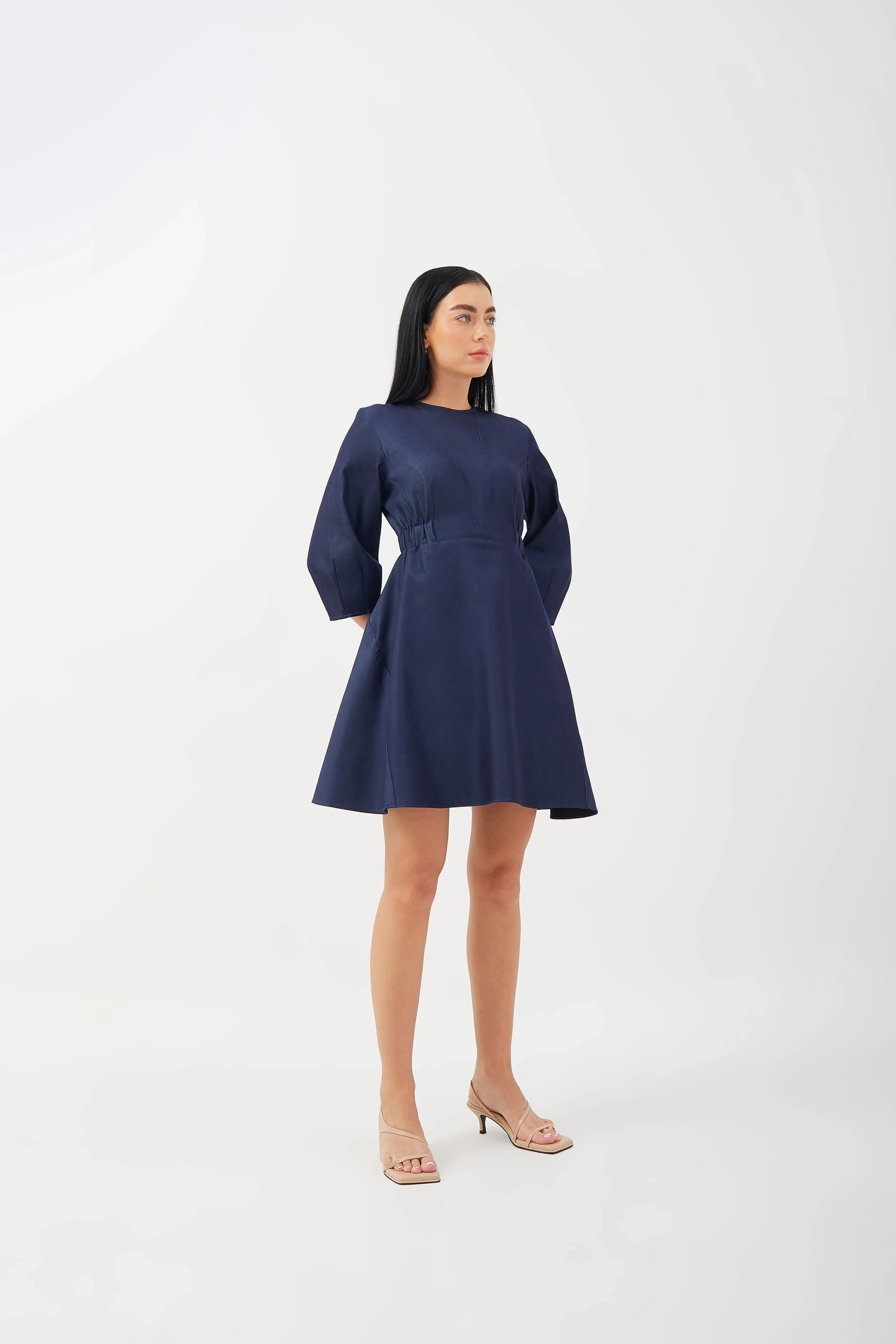 CAELI ECO LUXE | Volume Sleeve Dress