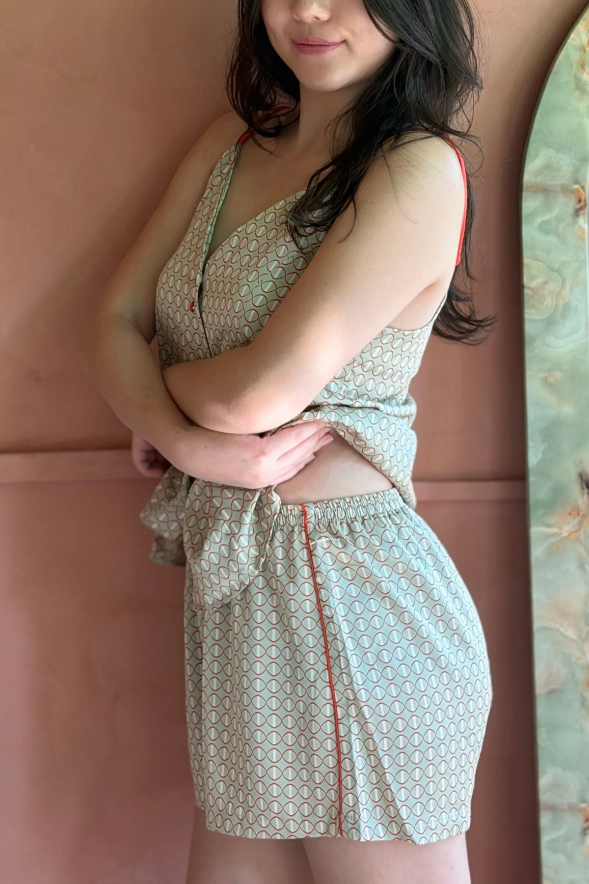 BELLS & BIRDS | Citrus Glow Cami Set