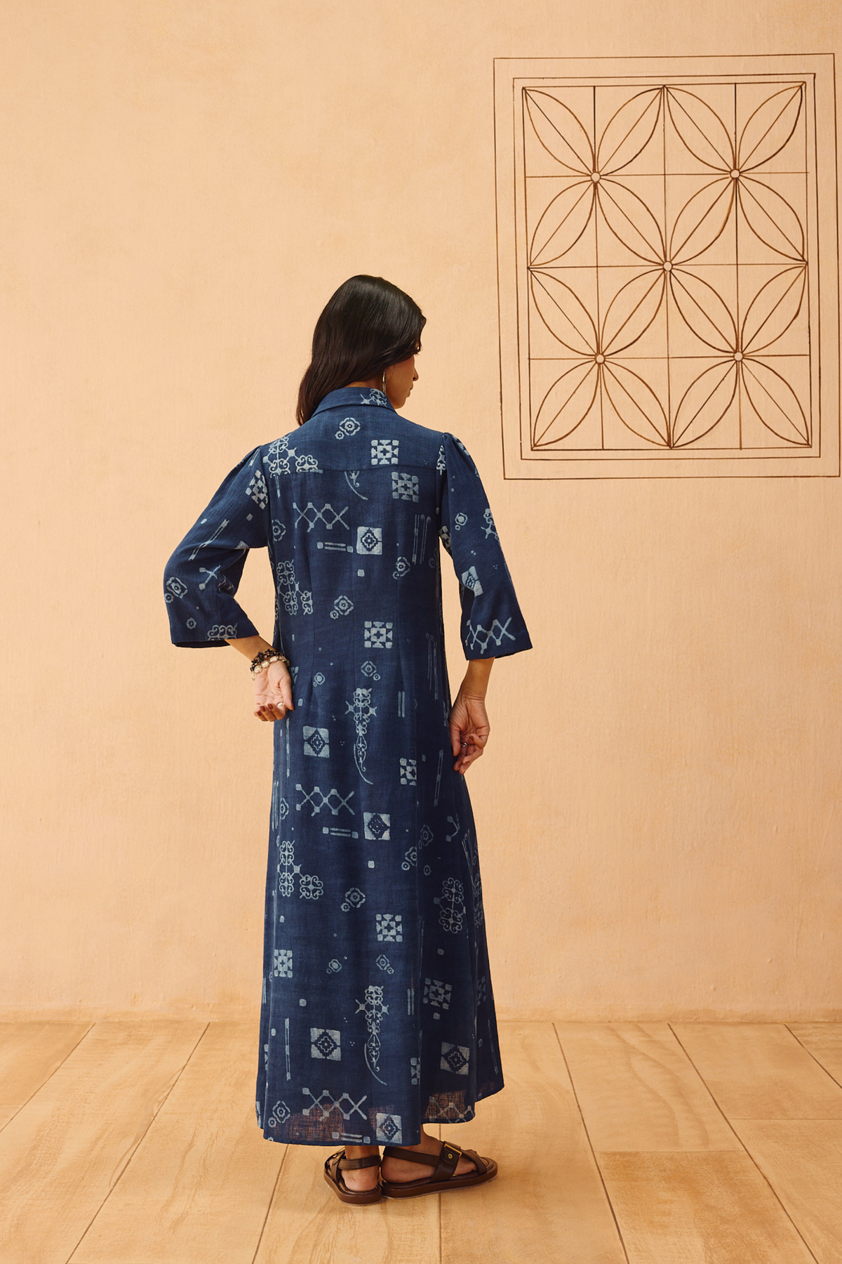 SUI | Everyday Heirloom Handspun Handwoven Organic Cotton Maxi Dress