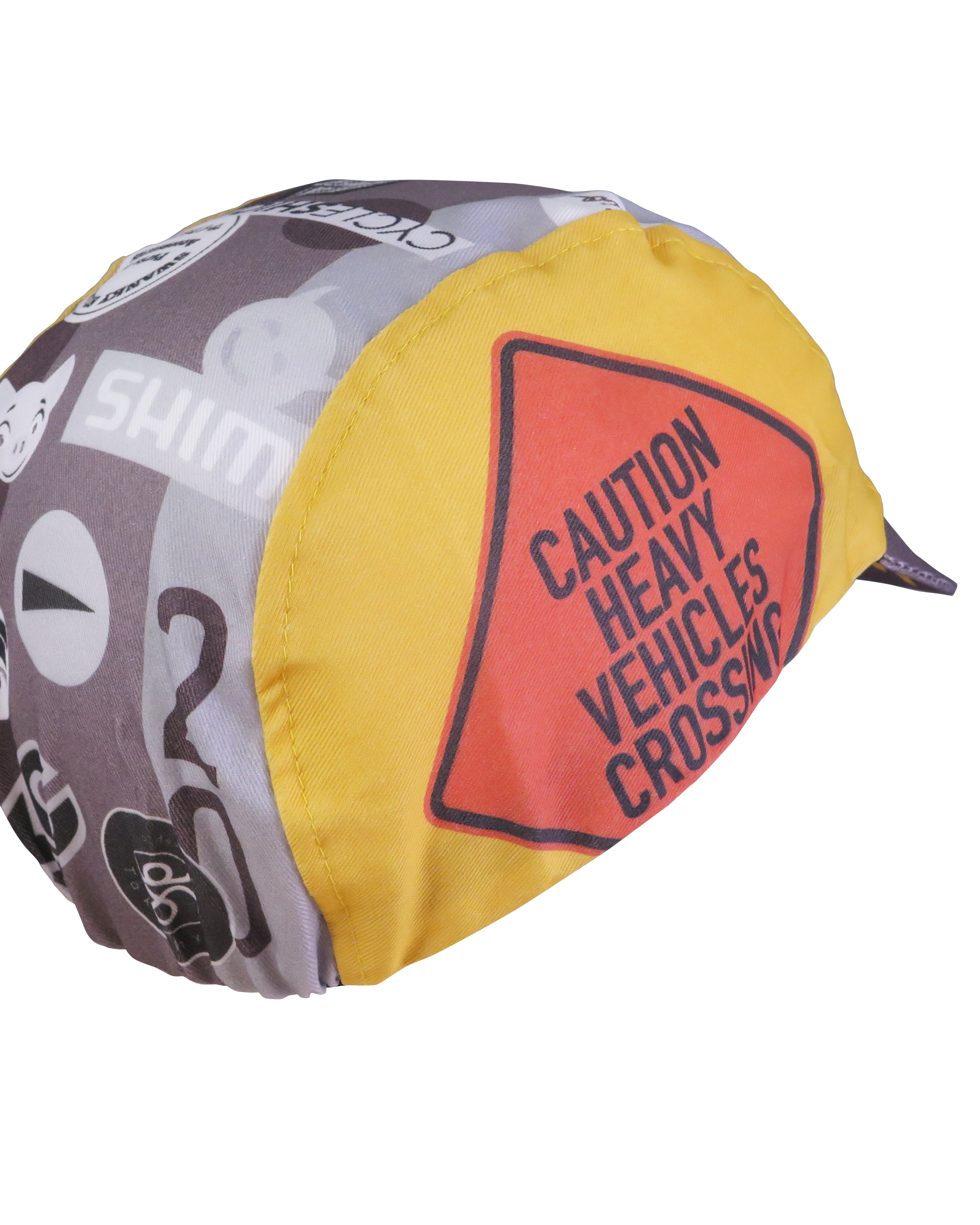 A DESIGN BY TAKACHYA | Cycling Cap - Mission to Tuas Grayscale
