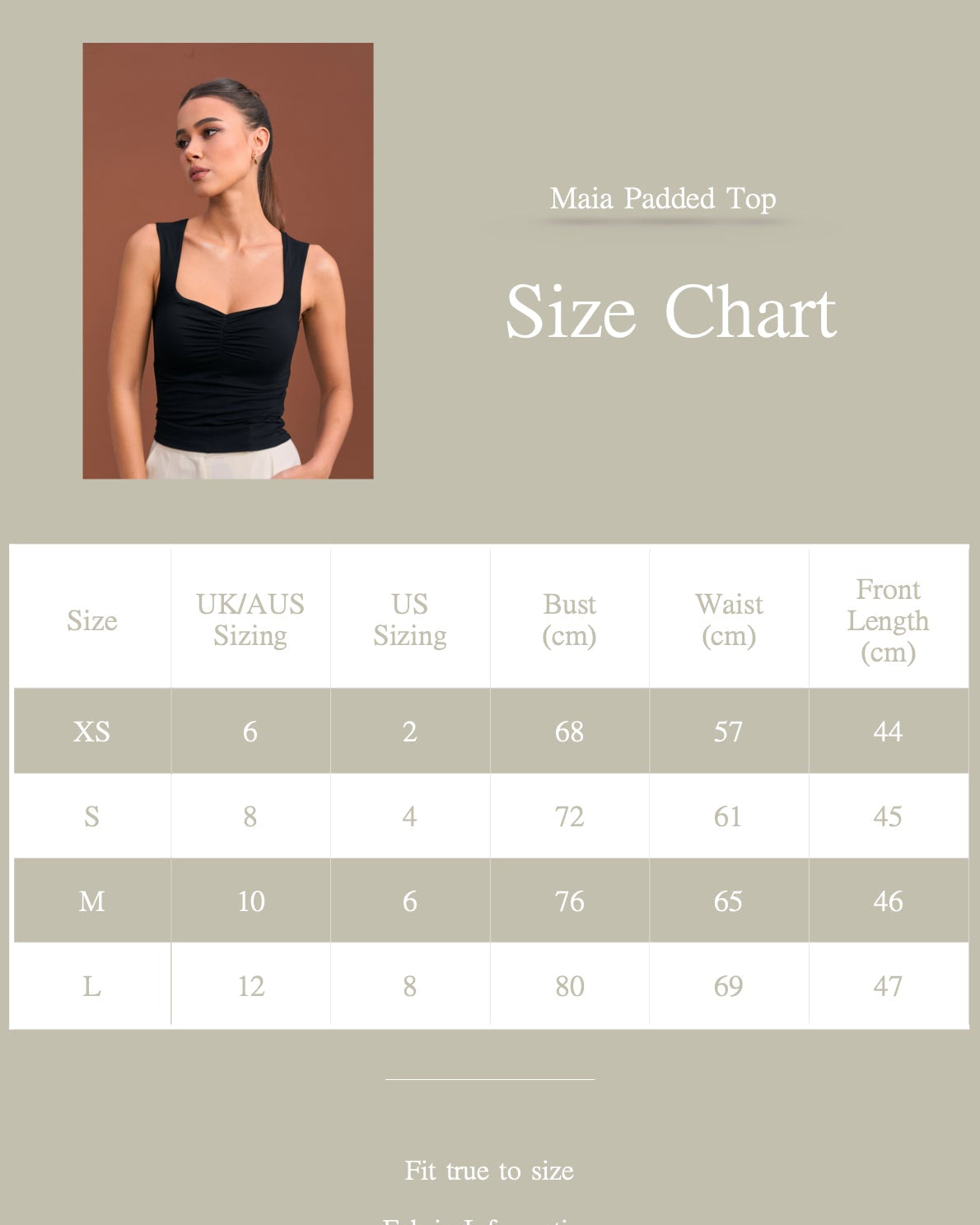 EMVY | Maia Padded Top - Black