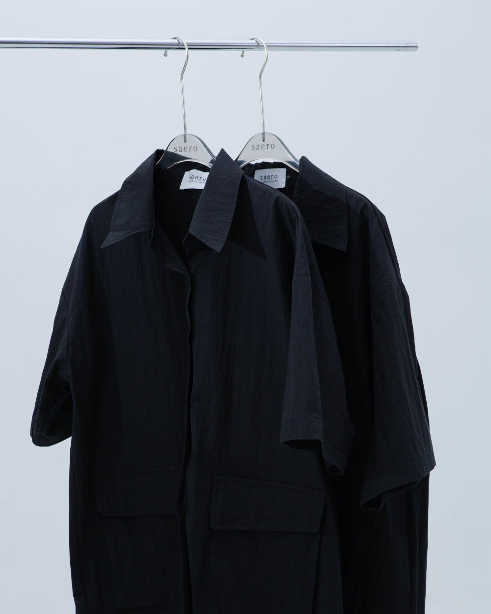 SAERO COLLECTIVE | Boho Overfit Shirt | Black