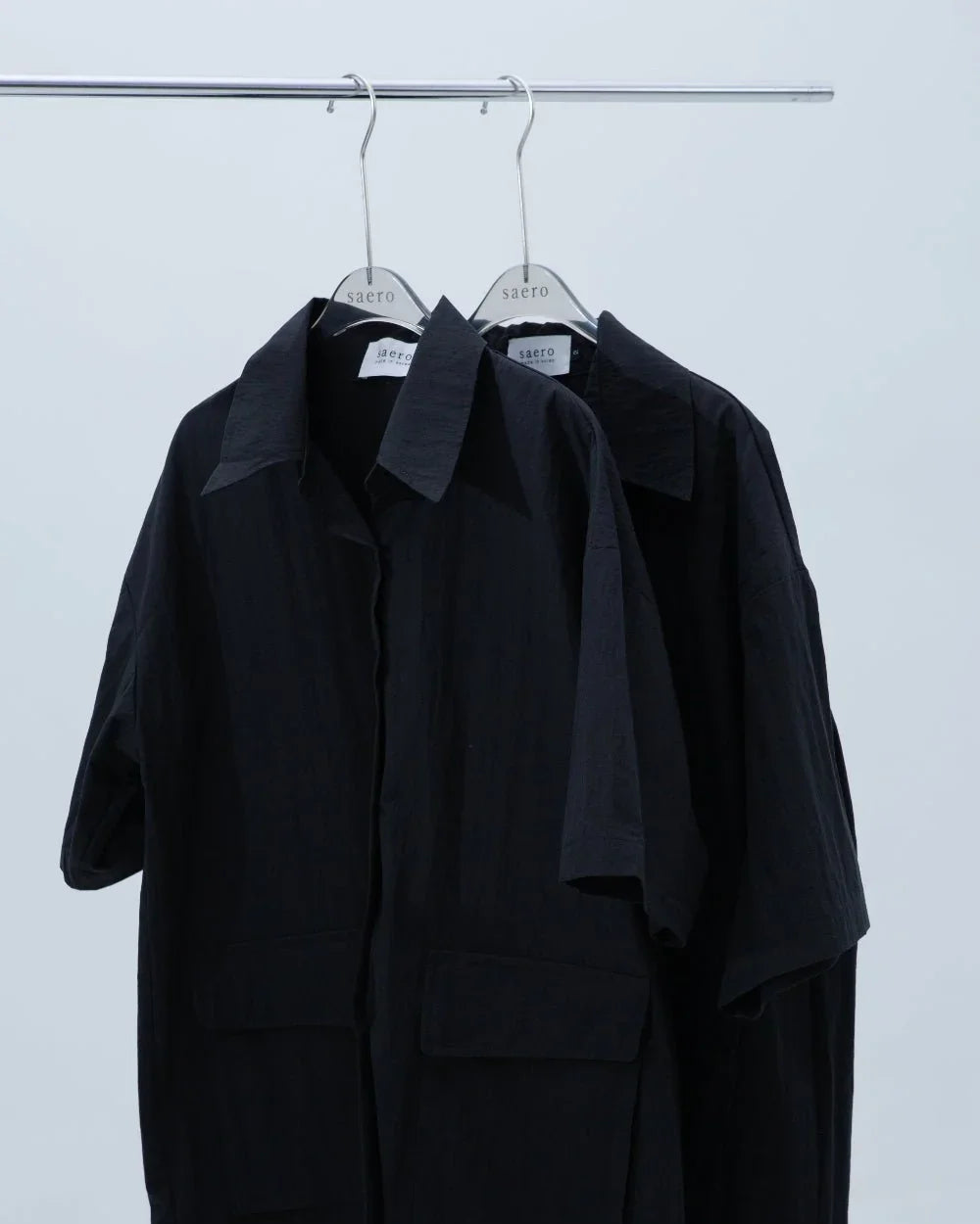 SAERO COLLECTIVE | Boho Overfit Shirt | Black