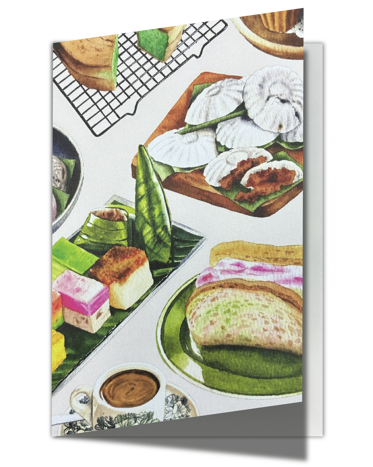 SINGLAPA | Singapore Snacks Greeting Card