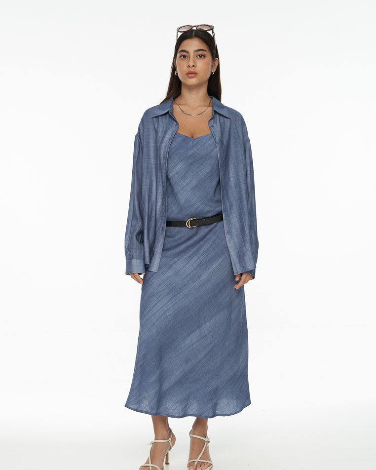 DRESSINGPAULA | Relaxed Long Sleeve Shirt