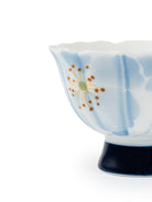 CRAFILAB | Blue Begonia & Tall Foot Teacup