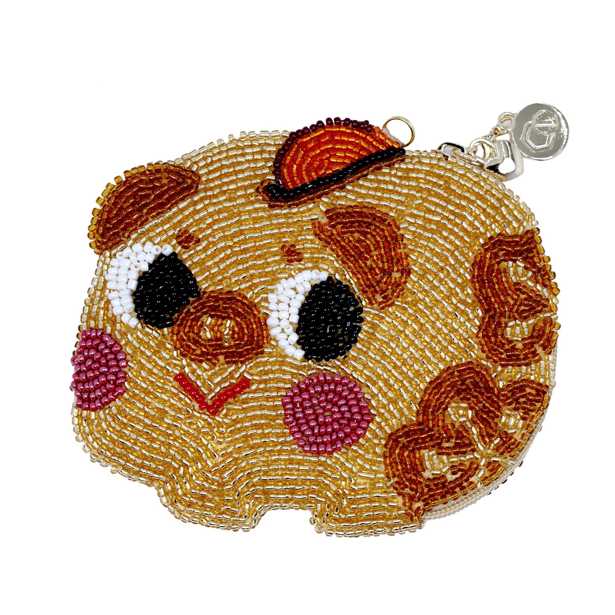 COCOONESE | Beaded Coin Purse - Piggy Bank