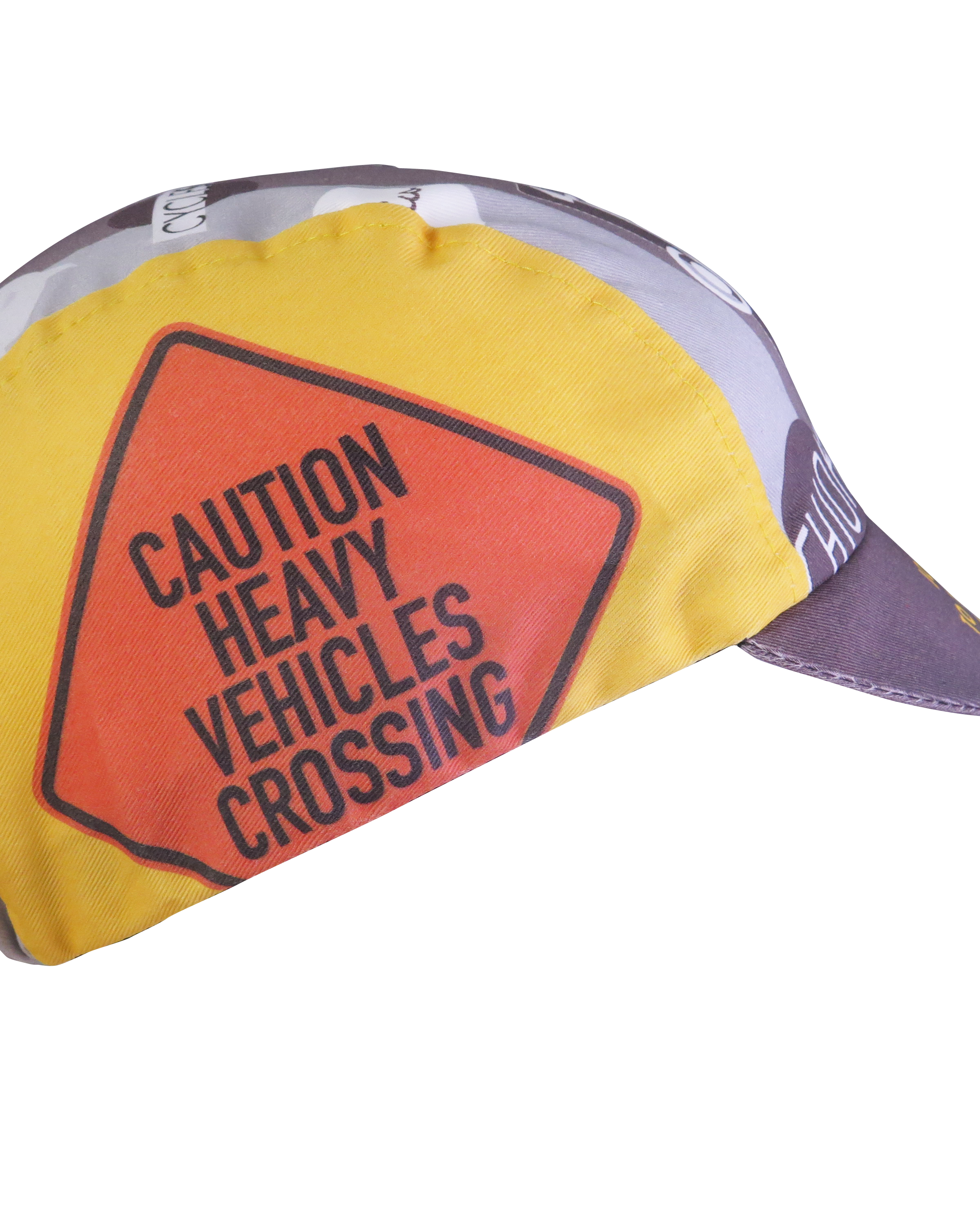 A DESIGN BY TAKACHYA | Cycling Cap - Mission to Tuas Grayscale