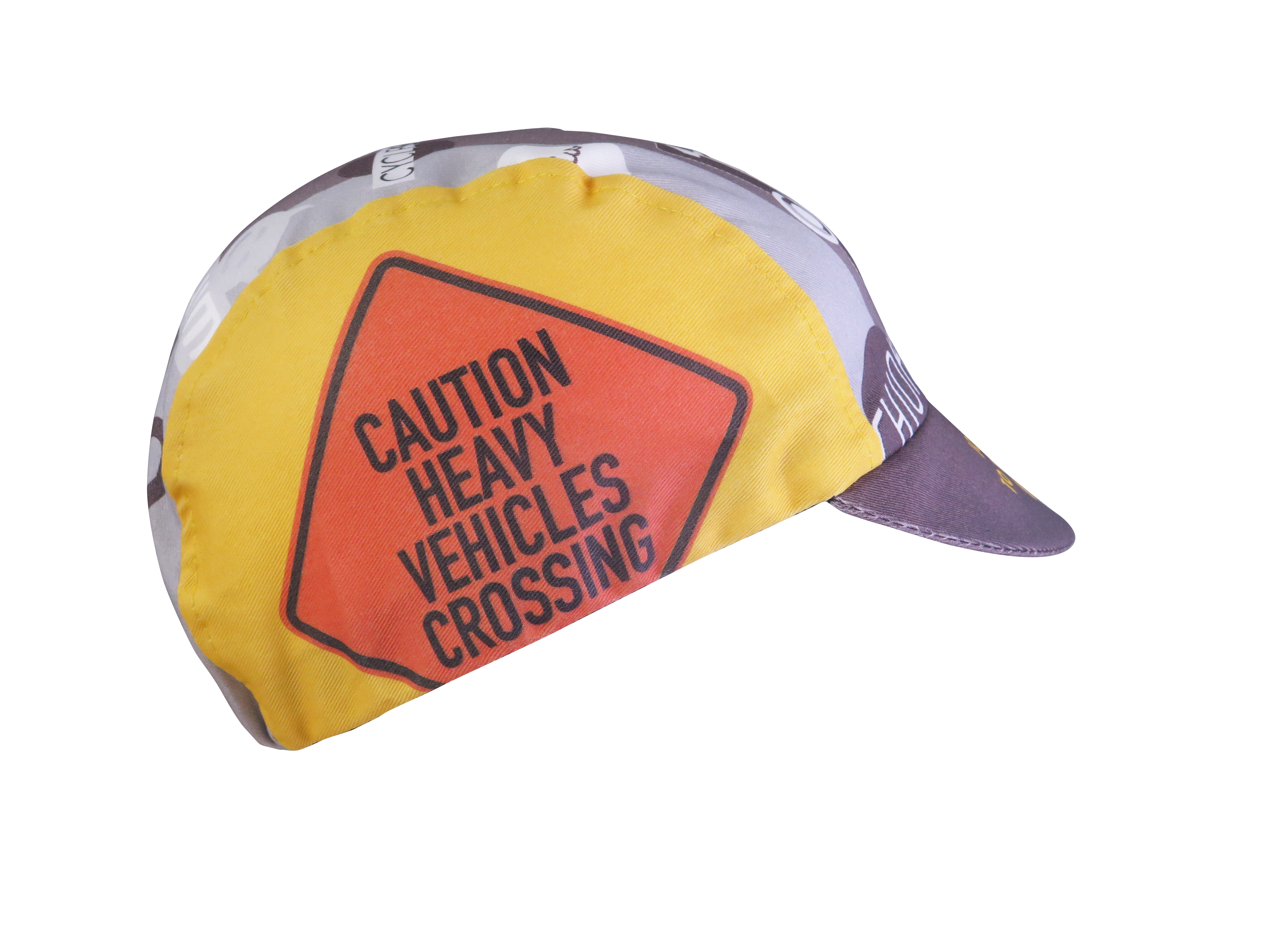 A DESIGN BY TAKACHYA | Cycling Cap - Mission to Tuas Grayscale