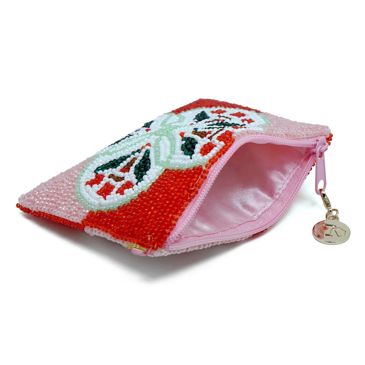 COCOONESE | Beaded Coin Purse - Petal Mandala (PK)
