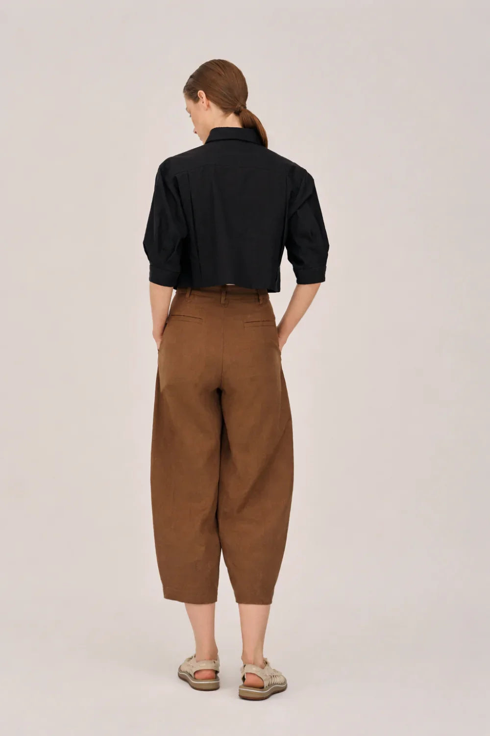 SABRINAGOH | Sherah Crop Shirt