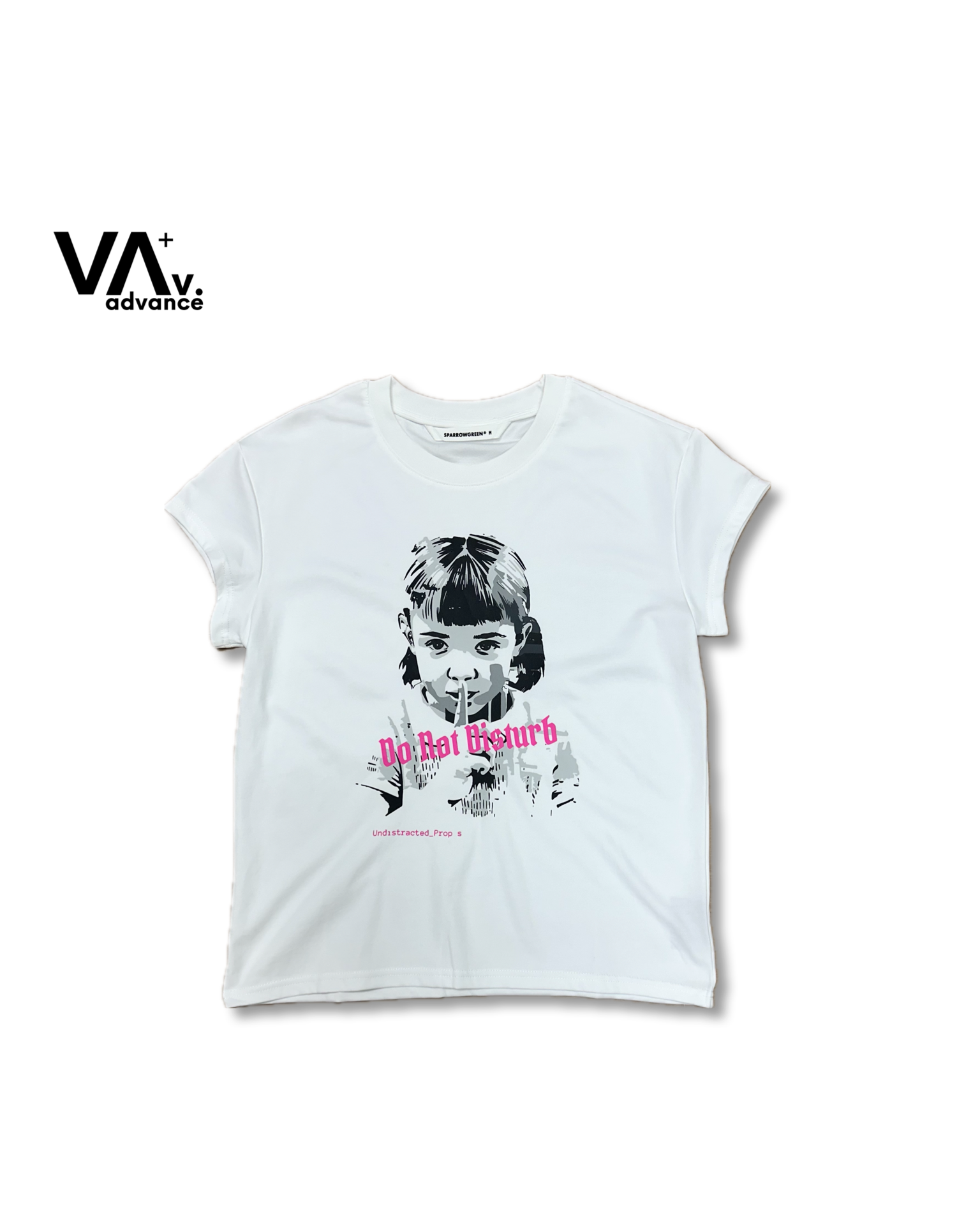 SPARROW GREEN | INEZ CAP SLEEVE T-shirt - White