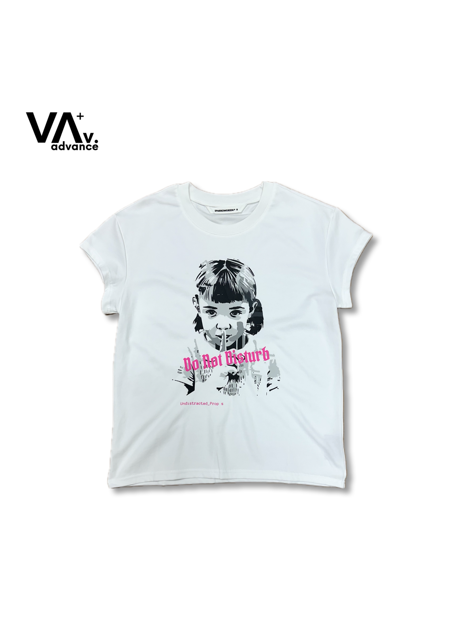 SPARROW GREEN | INEZ CAP SLEEVE T-shirt - White