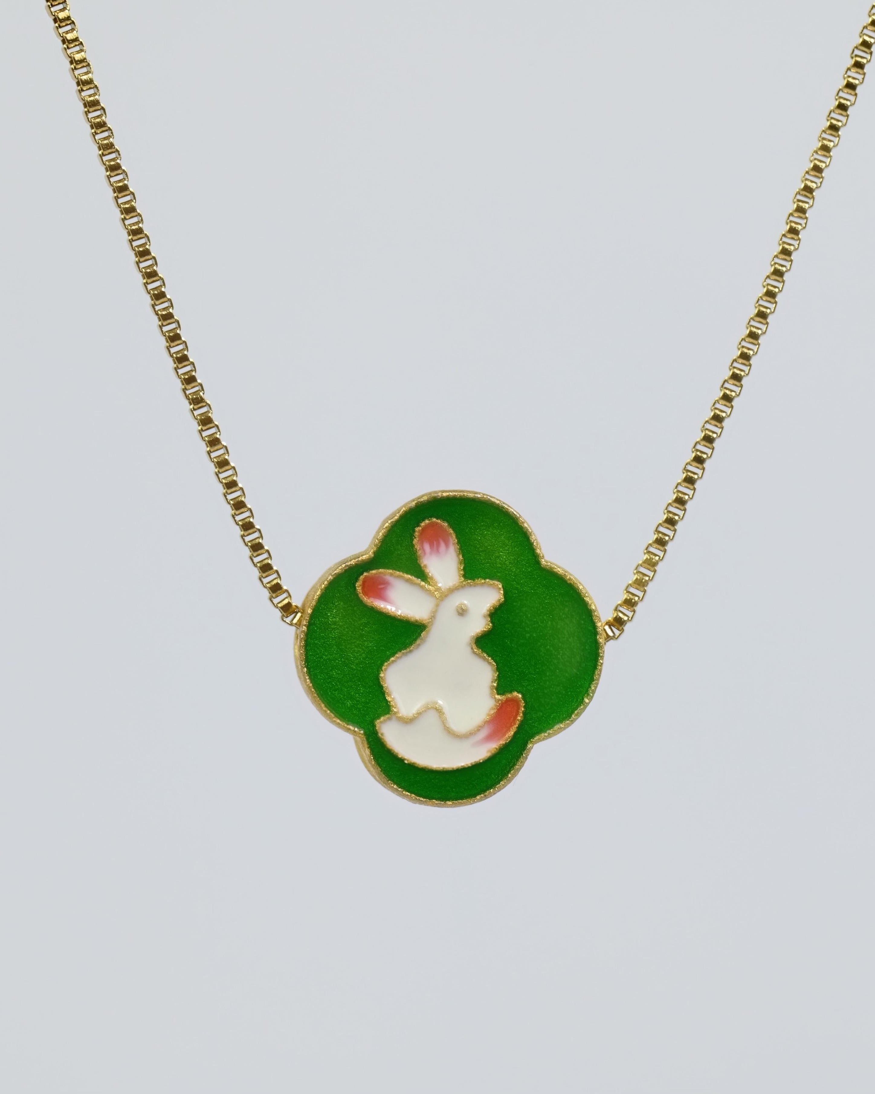 MARILYN TAN JEWELLERY | Lucky Zodiac Gold Chain Pendant Necklace With Enamel Charm