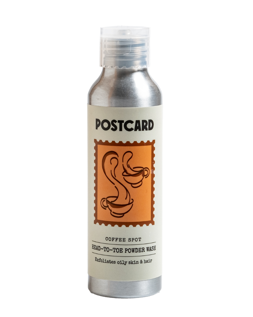 POSTCARD | Coffee Spot Head To Toe Powder Wash 80g