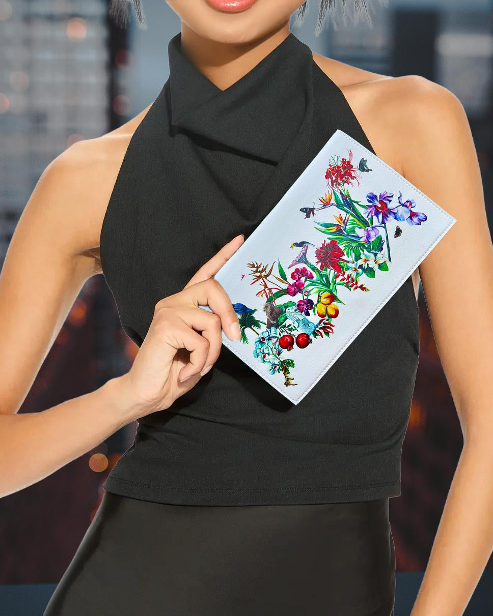 KELLY SER ATELIER | City in Bloom Clutch Bag