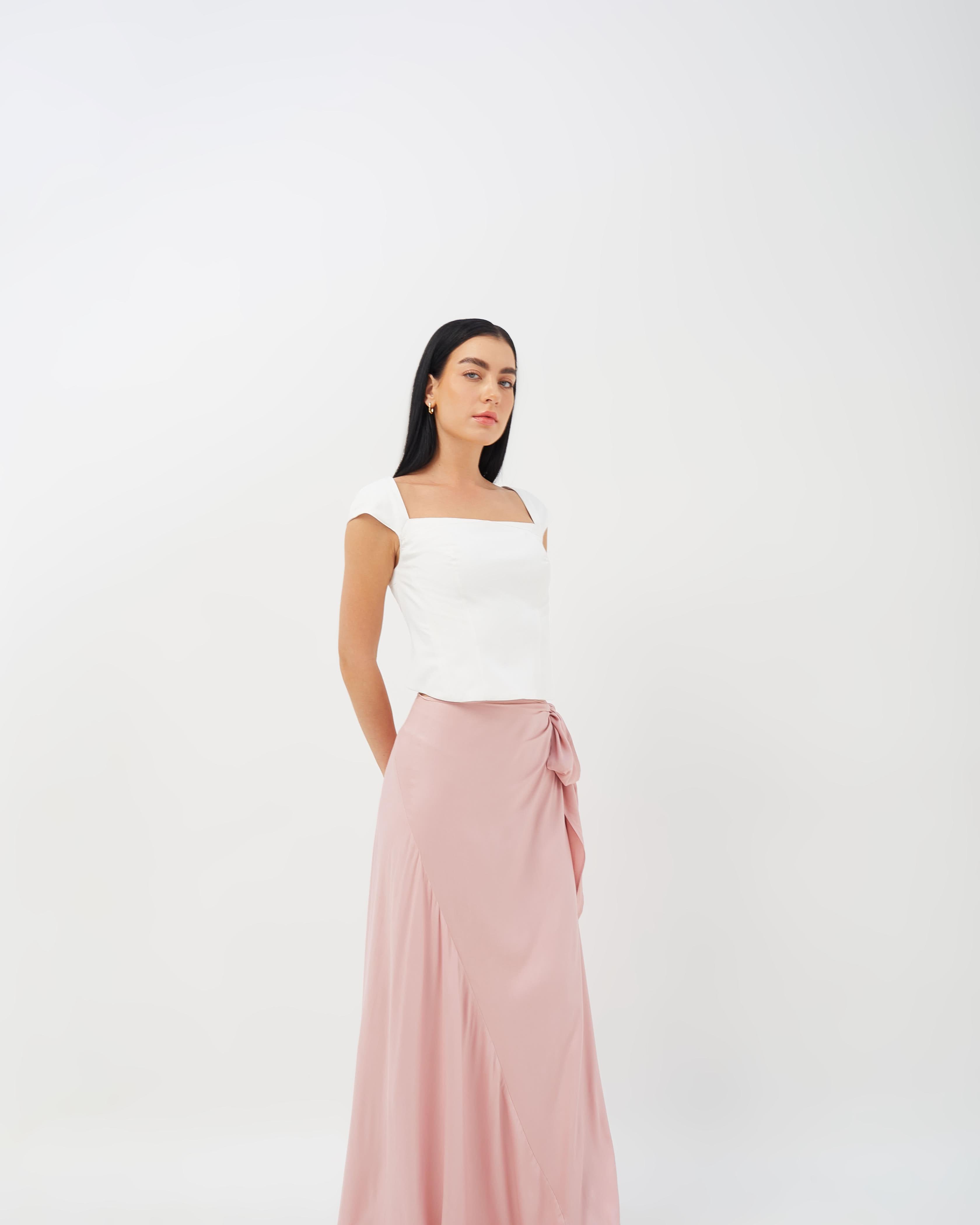 CAELI ECO LUXE | Side Tie Skirt