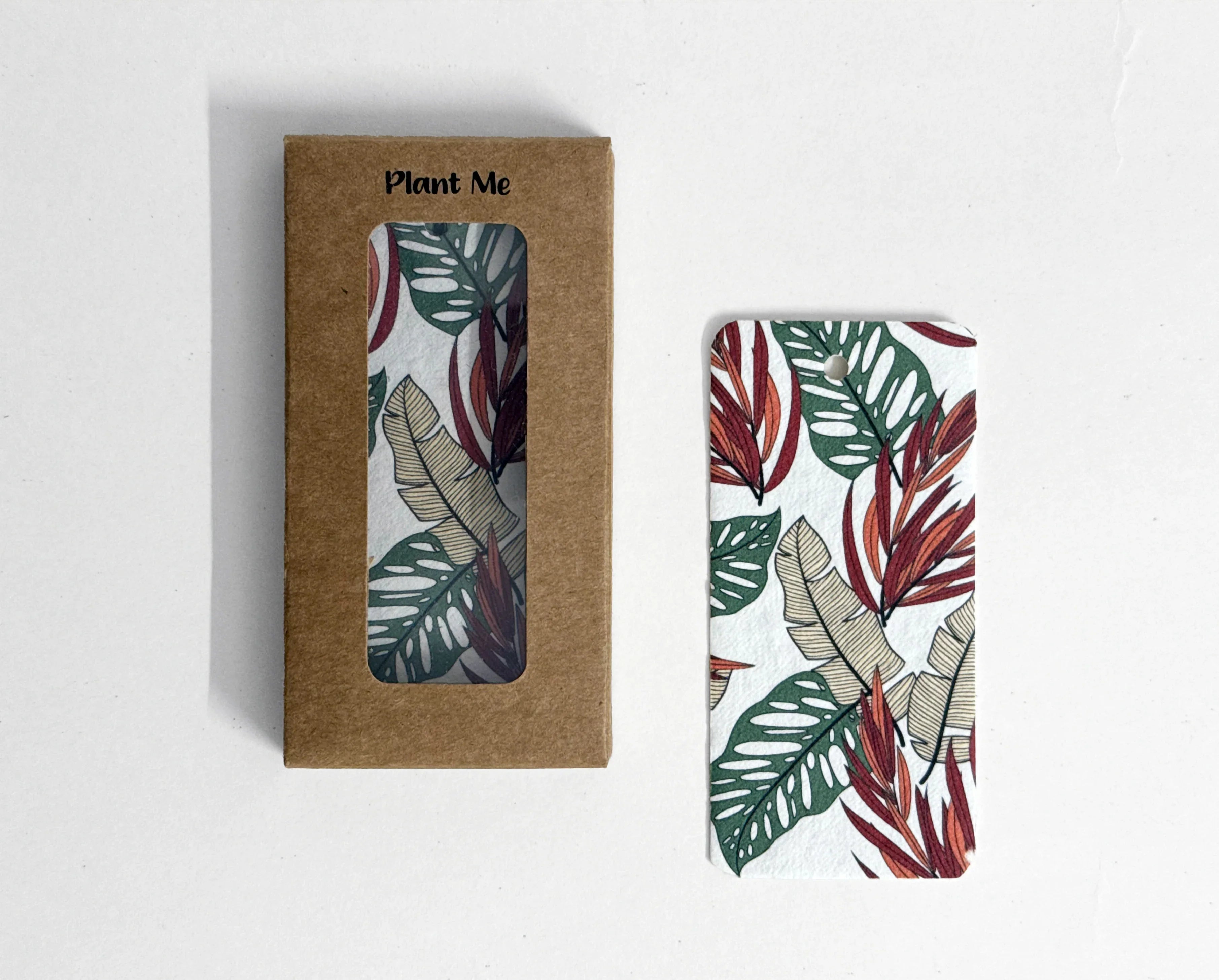 PURPLE AND PURE | Plantable Seed Gift Tags – Set of 10 (Tropical Blur)