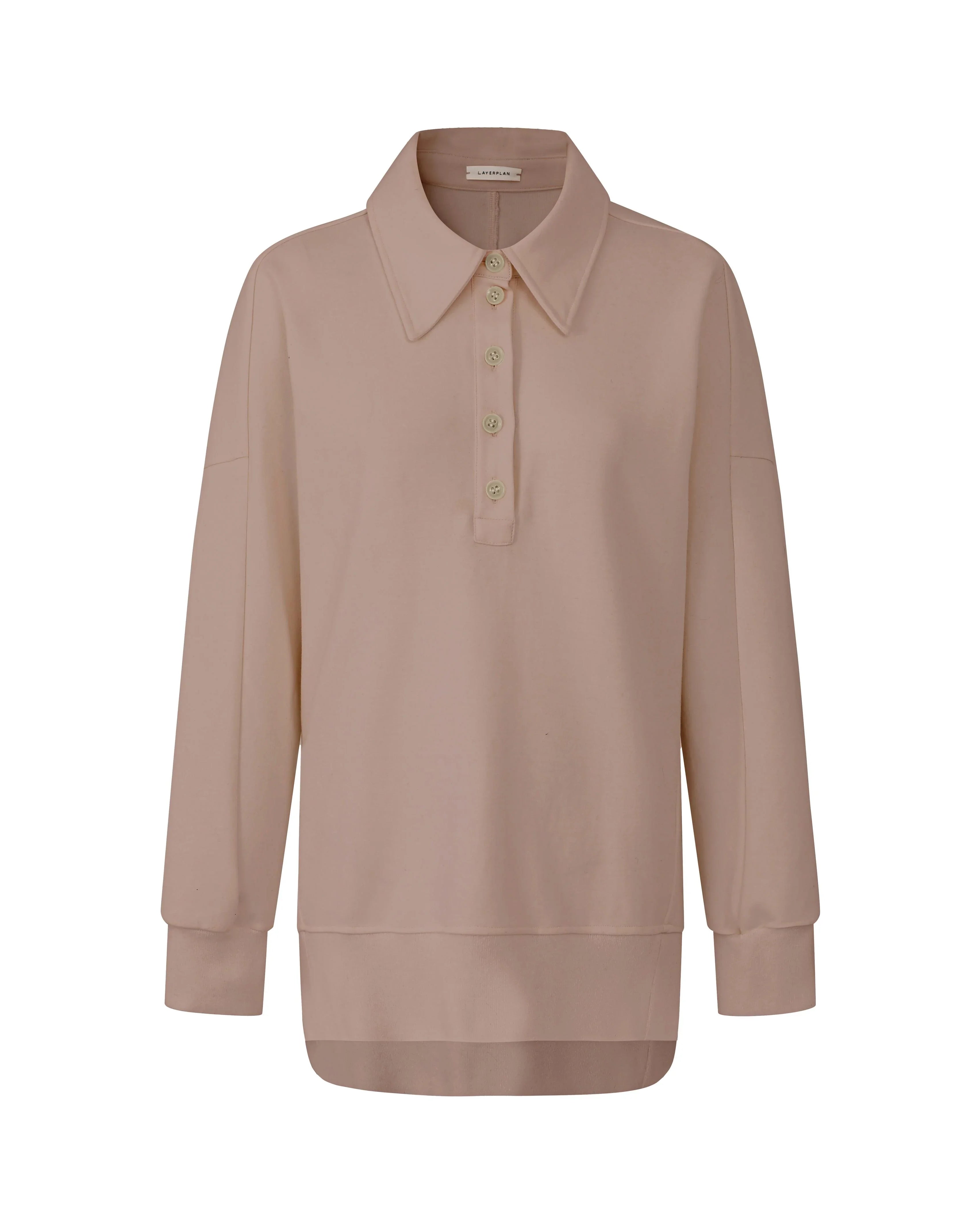 LAYERPLAN | Cloud Lounge Oversized Polo Sweatshirt