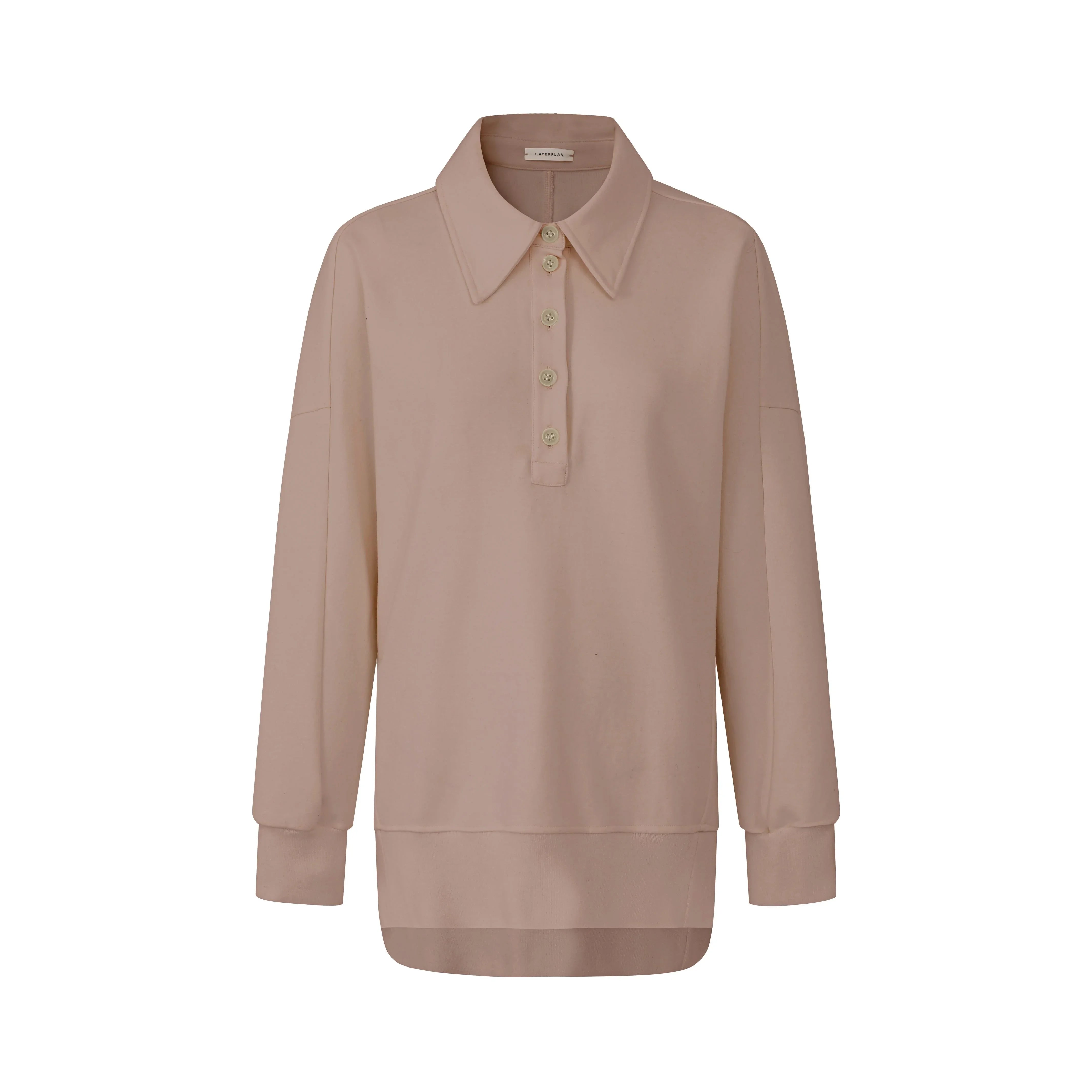 LAYERPLAN | Cloud Lounge Oversized Polo Sweatshirt