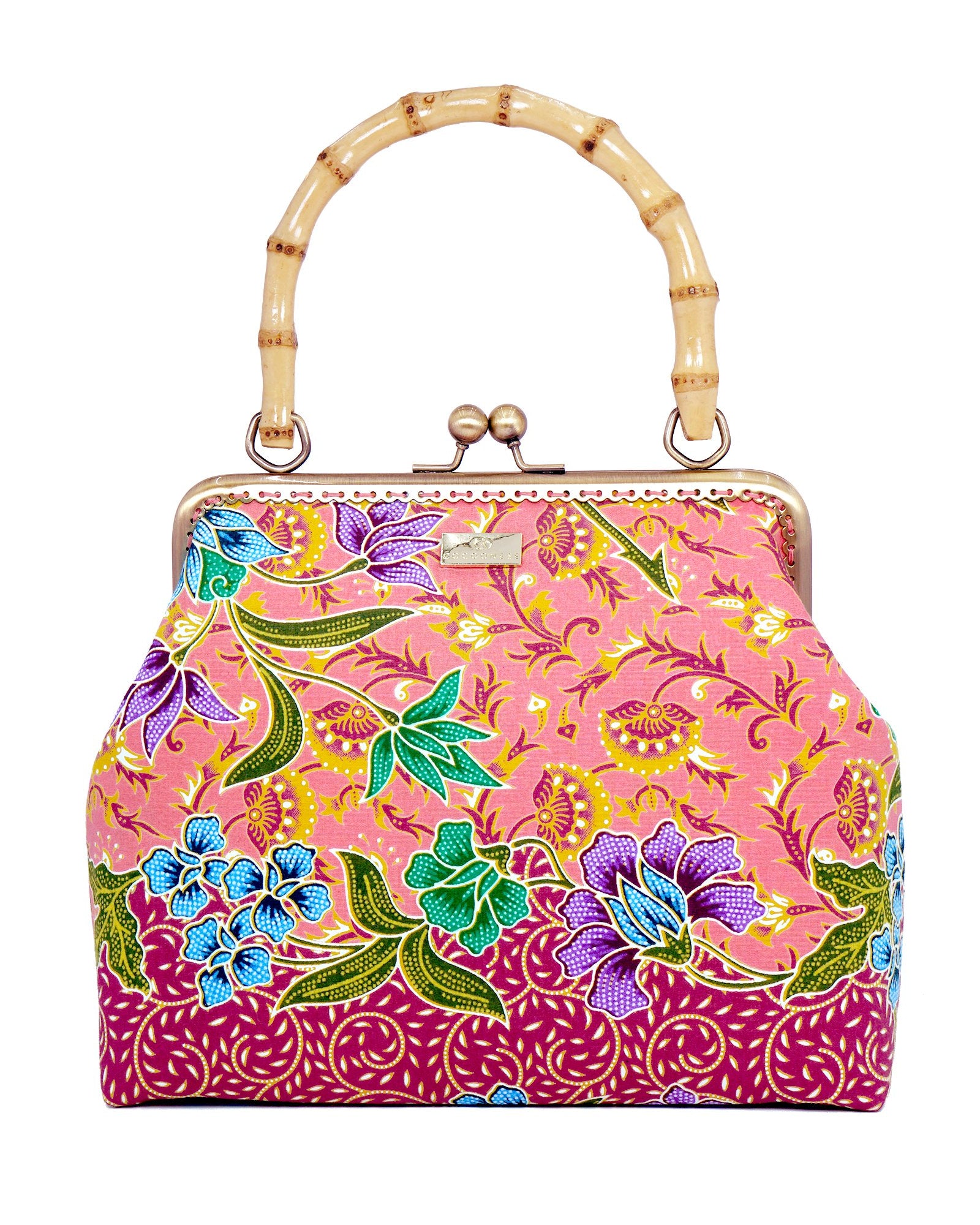 COCOONESE | Bamboo Top Handle Bag - Revolving Dream (PK)