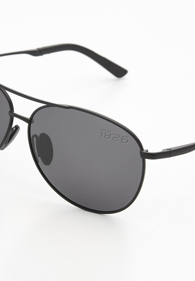 PROJET1826 | ACTON Polarized Sunglasses Black/Grey