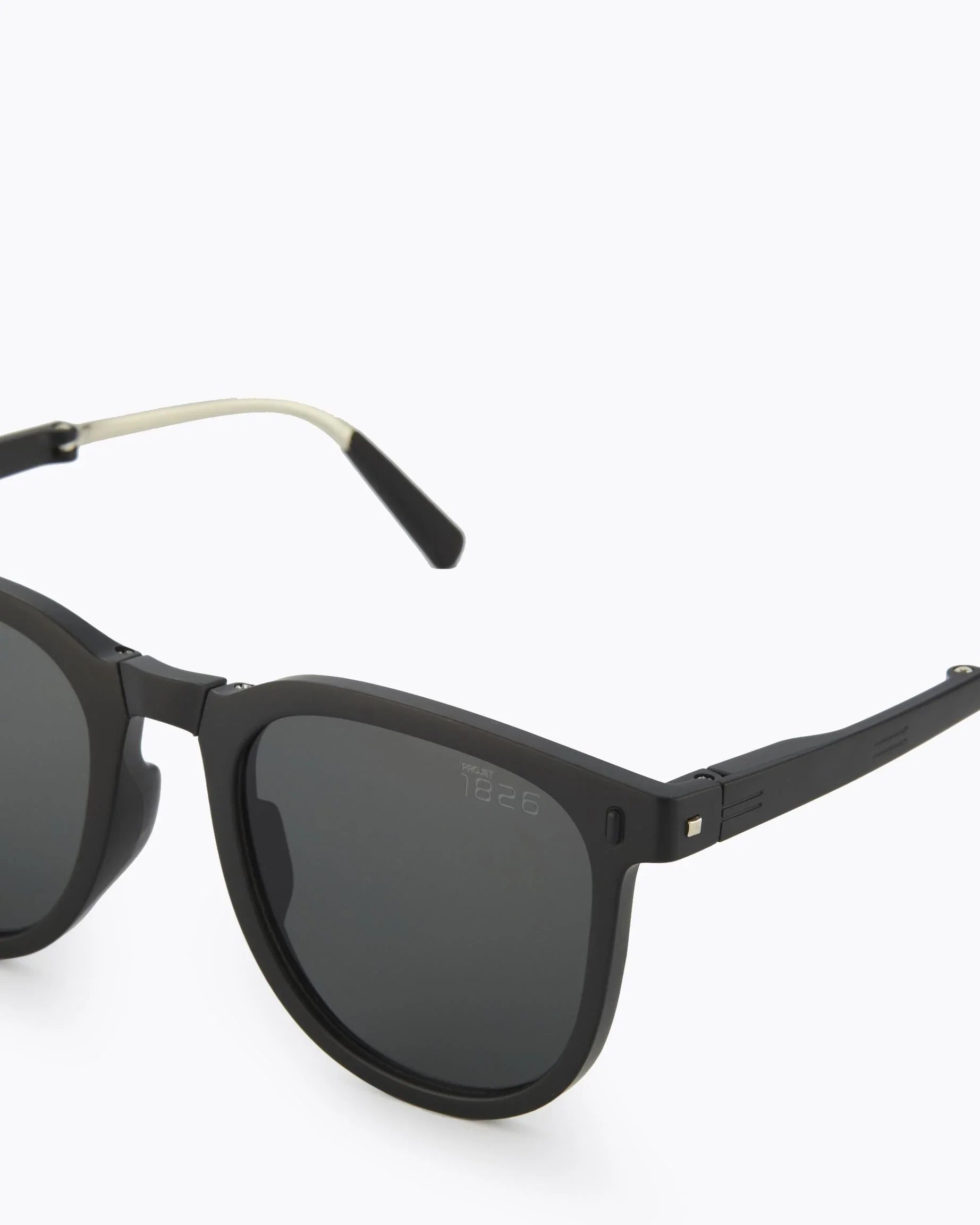 PROJET1826 | CADEN Foldable Sunglasses Black/Black