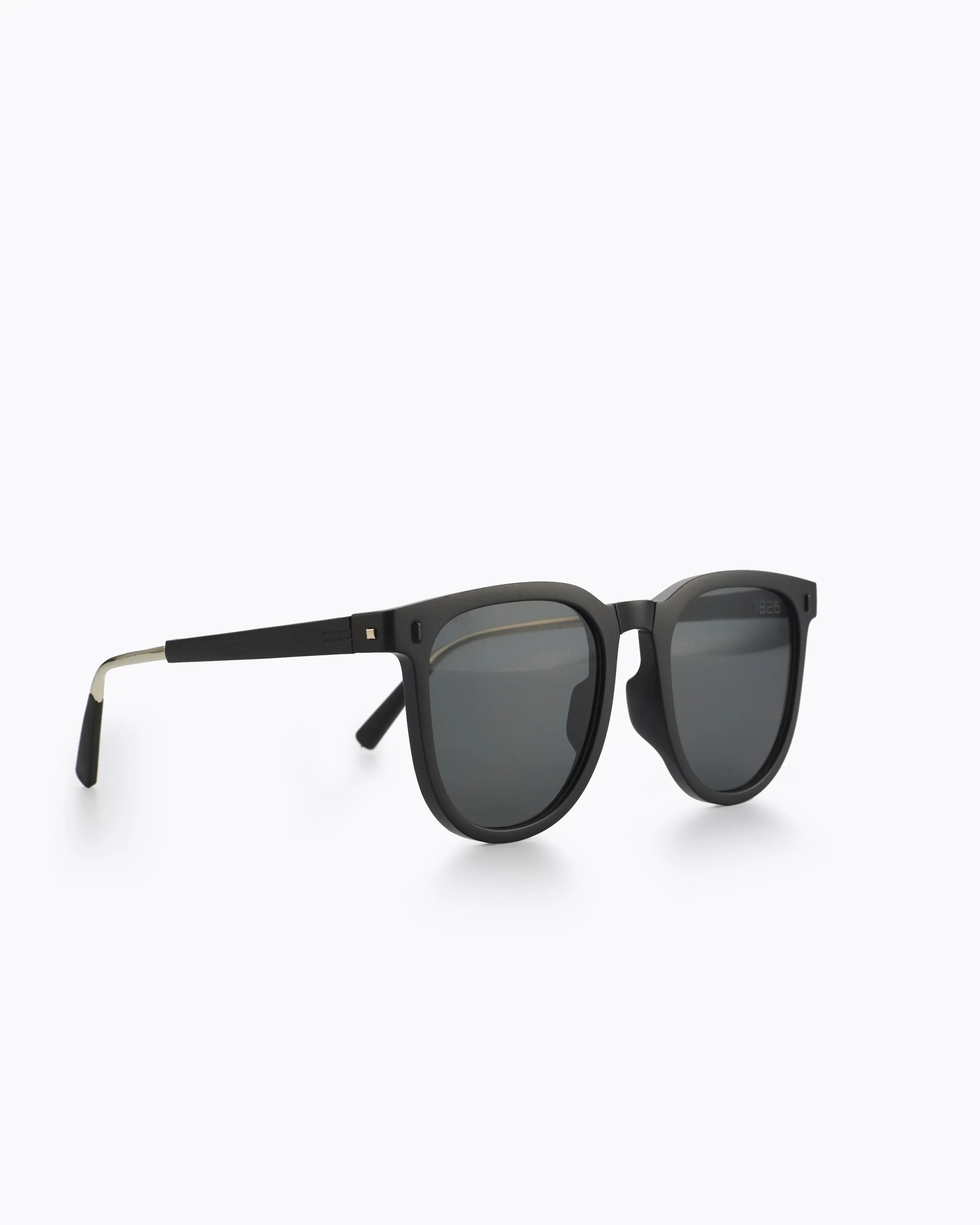 PROJET1826 | CADEN Foldable Sunglasses Black/Black