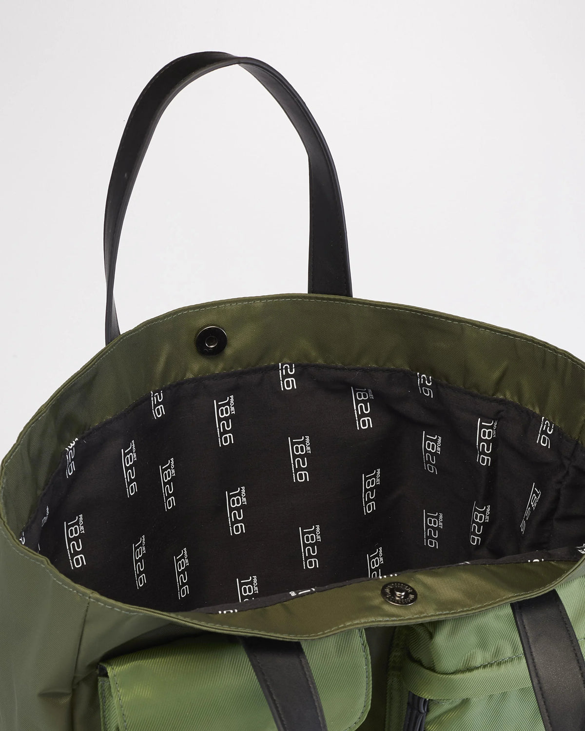 PROJET1826 | CAEDMON Multipockets Tote Bag Green