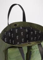 PROJET1826 | CAEDMON Multipockets Tote Bag Green