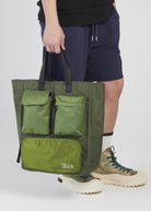 PROJET1826 | CAEDMON Multipockets Tote Bag Green