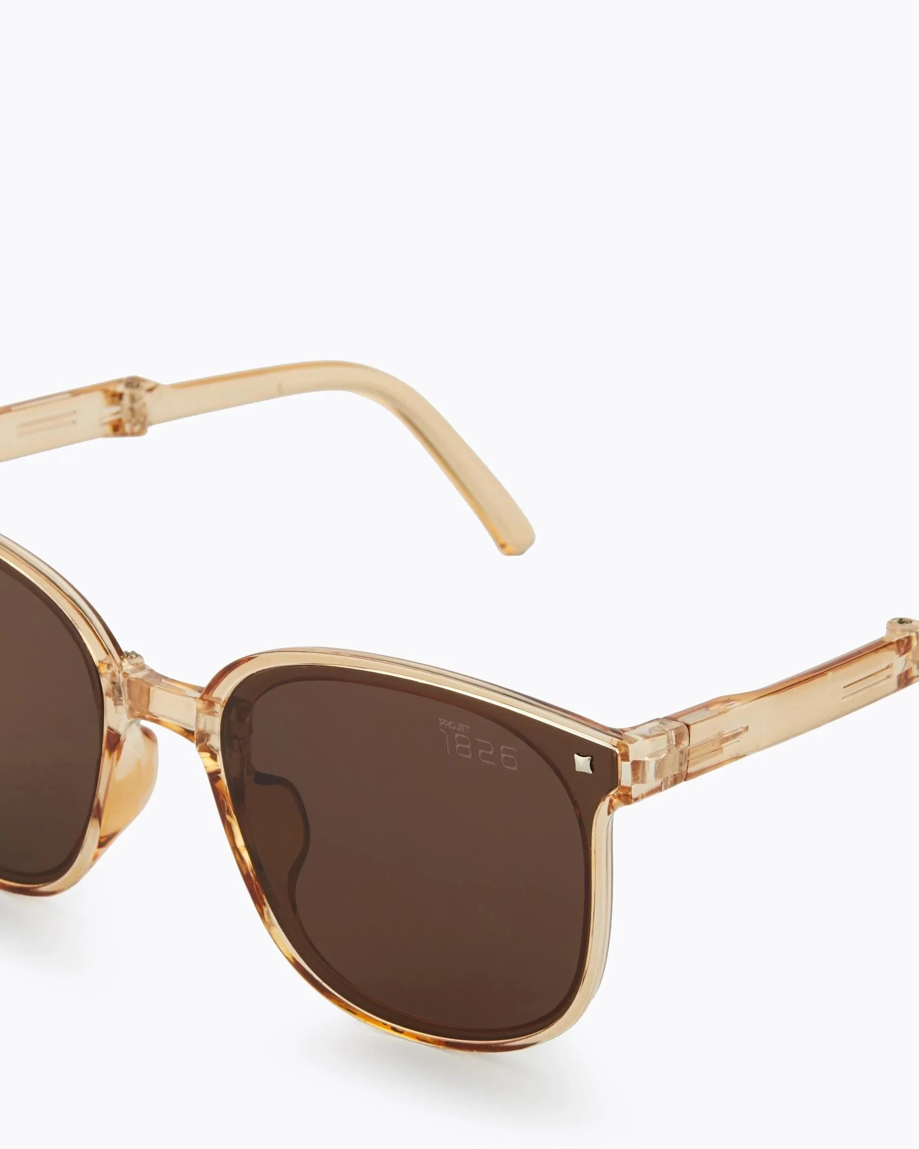 PROJET1826 | CALEB Foldable Sunglasses Brown/Brown