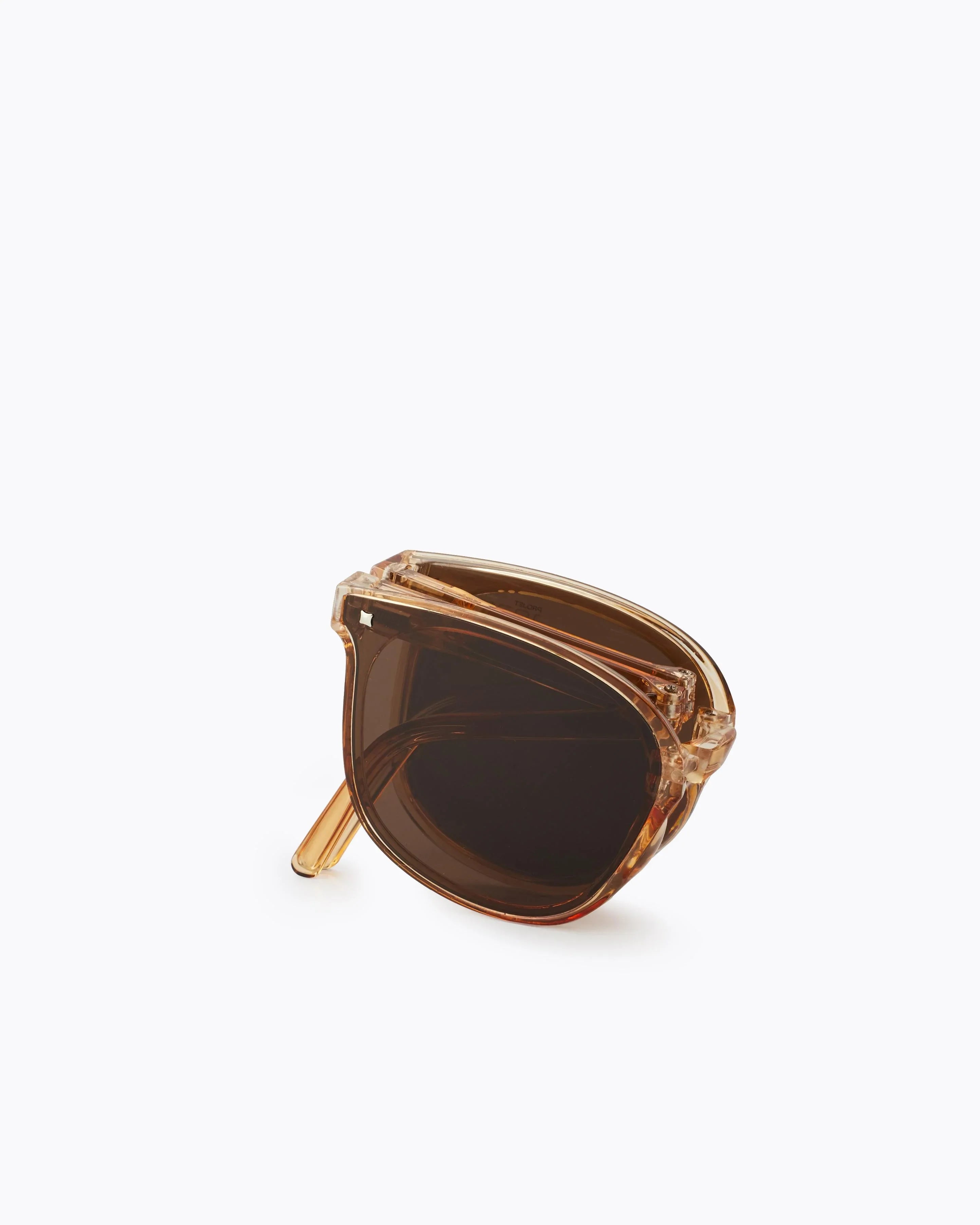 PROJET1826 | CALEB Foldable Sunglasses Brown/Brown