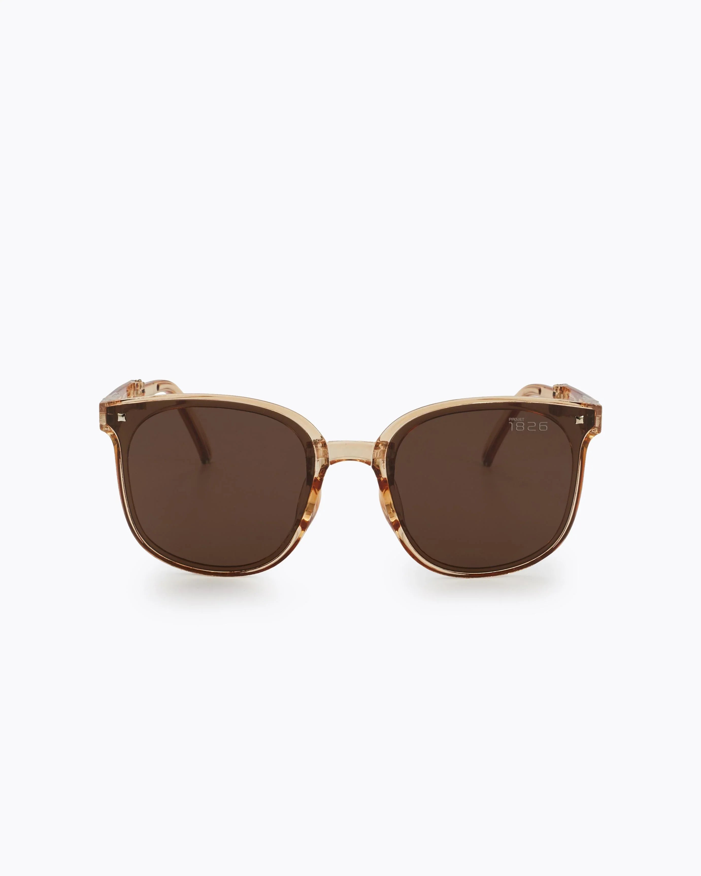 PROJET1826 | CALEB Foldable Sunglasses Brown/Brown