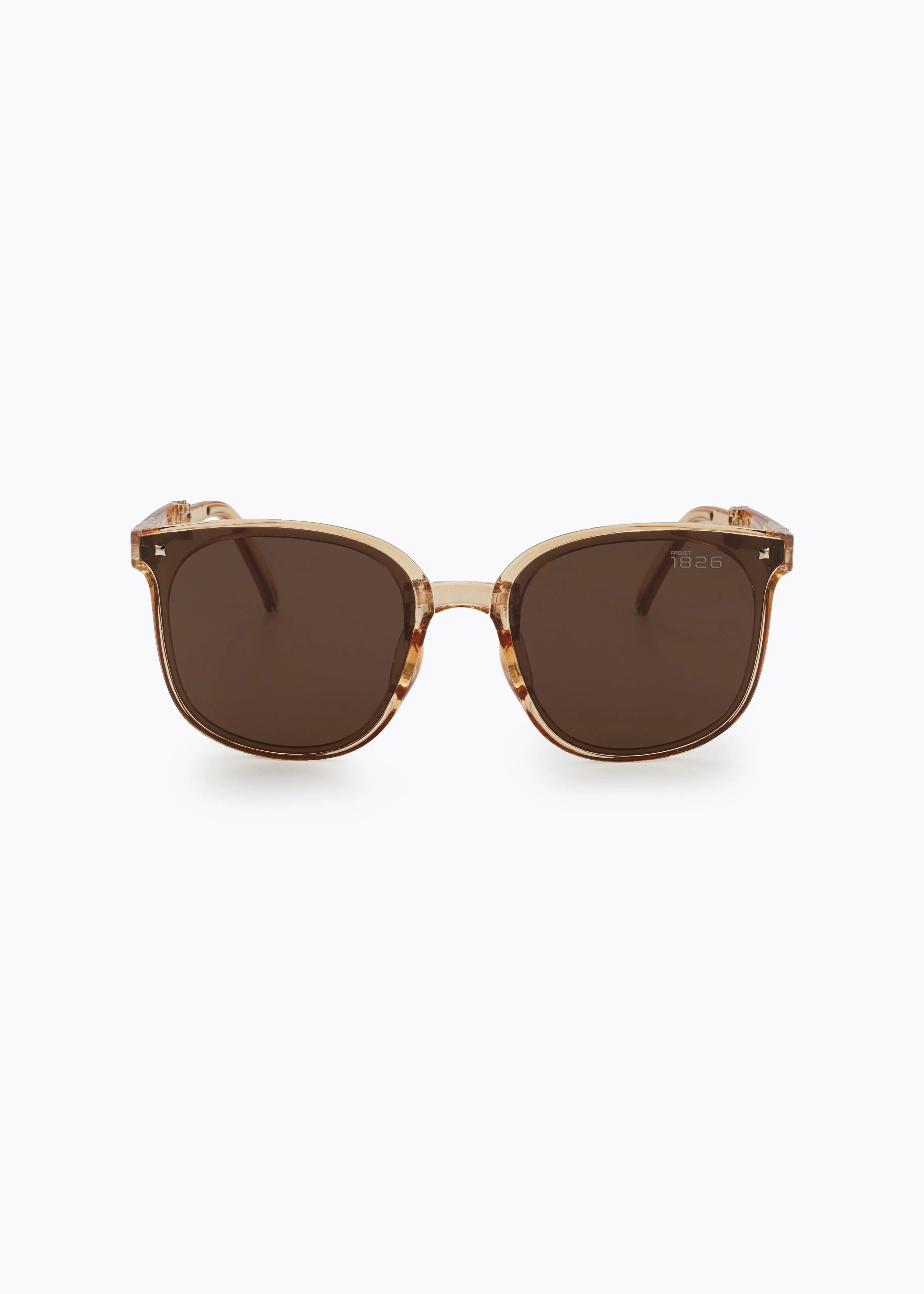 PROJET1826 | CALEB Foldable Sunglasses Brown/Brown