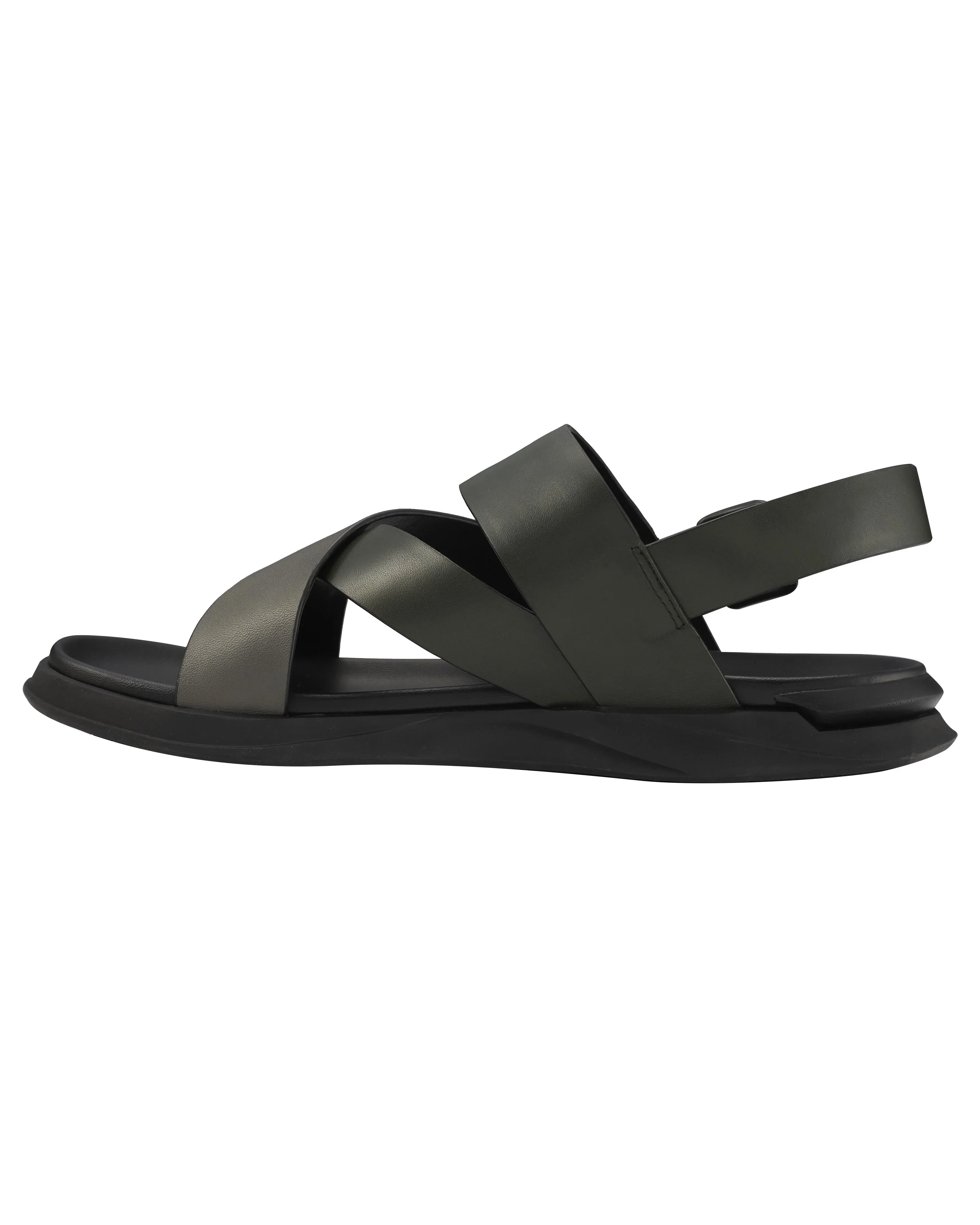 PROJET1826 | EATON Slingback Leather Sandal Green